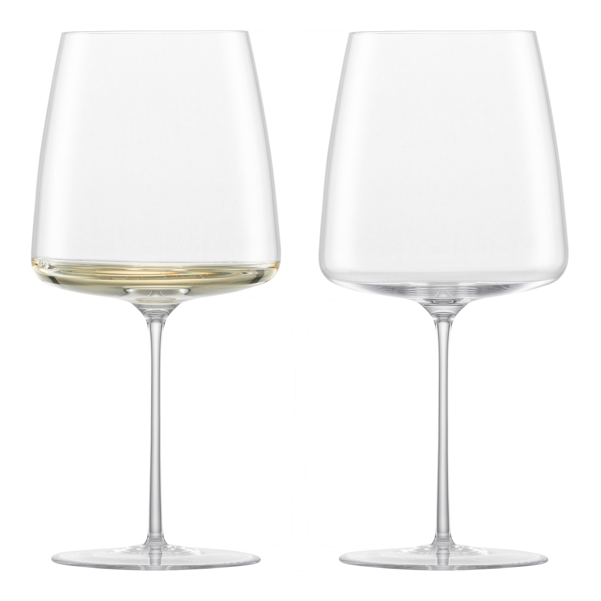 ZWIESEL GLAS Serie SIMPLIFY Weinglas samtig & üppig mundgeblasen 2 Stück 740 ml