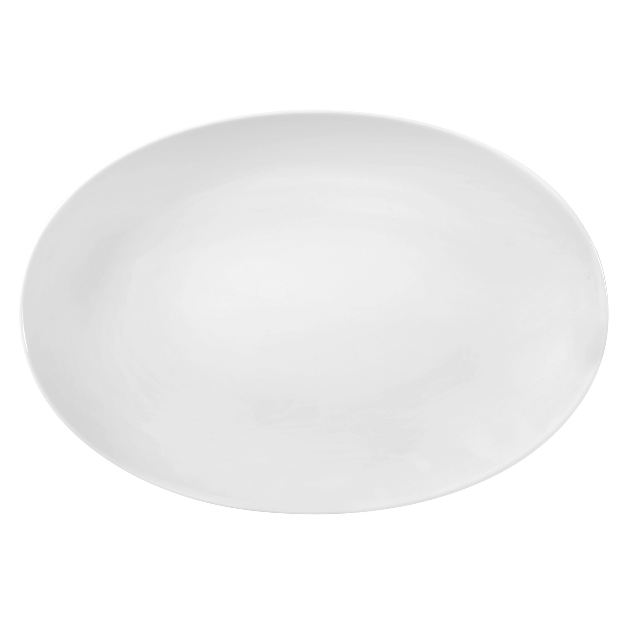 Seltmann Weiden LIBERTY white 003 plain serving platter oval 35 x 24 cm