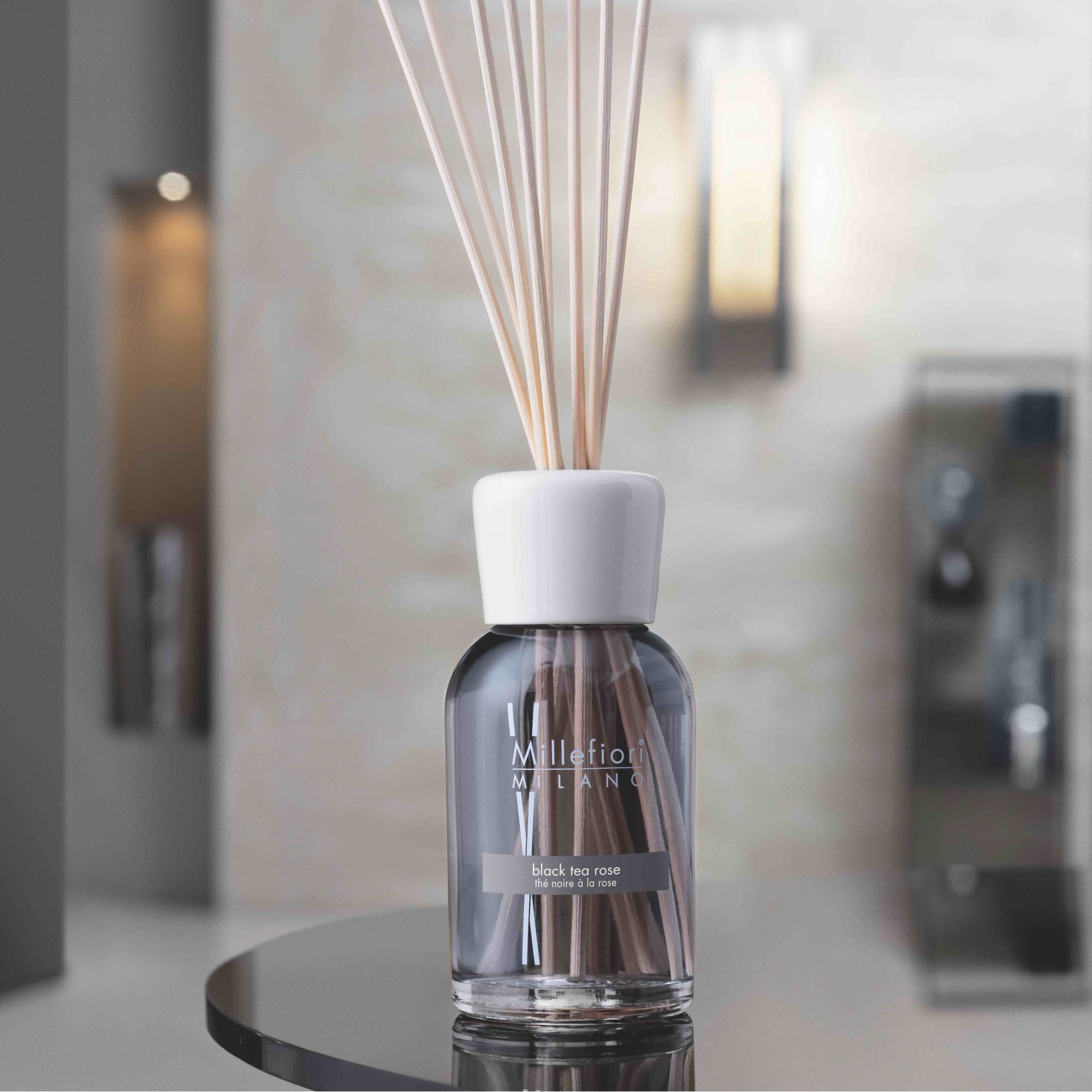 MILLEFIORI MILANO Raumduft Diffuser 250 ml BLACK TEA ROSE