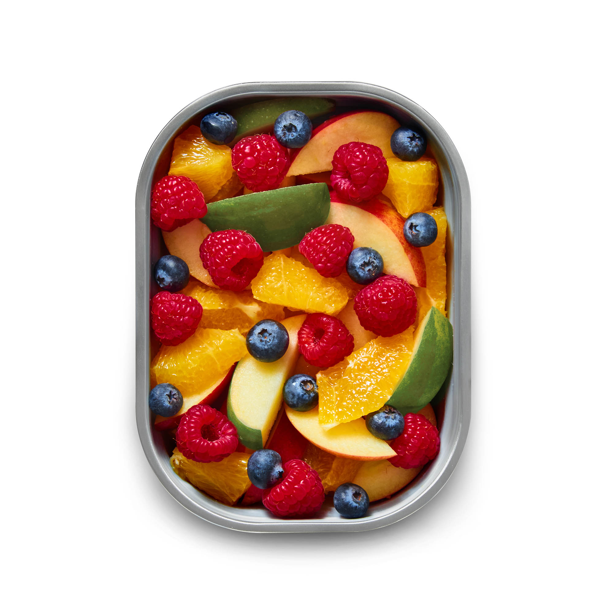 BLACK+BLUM Multifunctional Lunchbox, Stainless Steel, Small, 17.2 x 13 x 6.5 cm, 600 ml