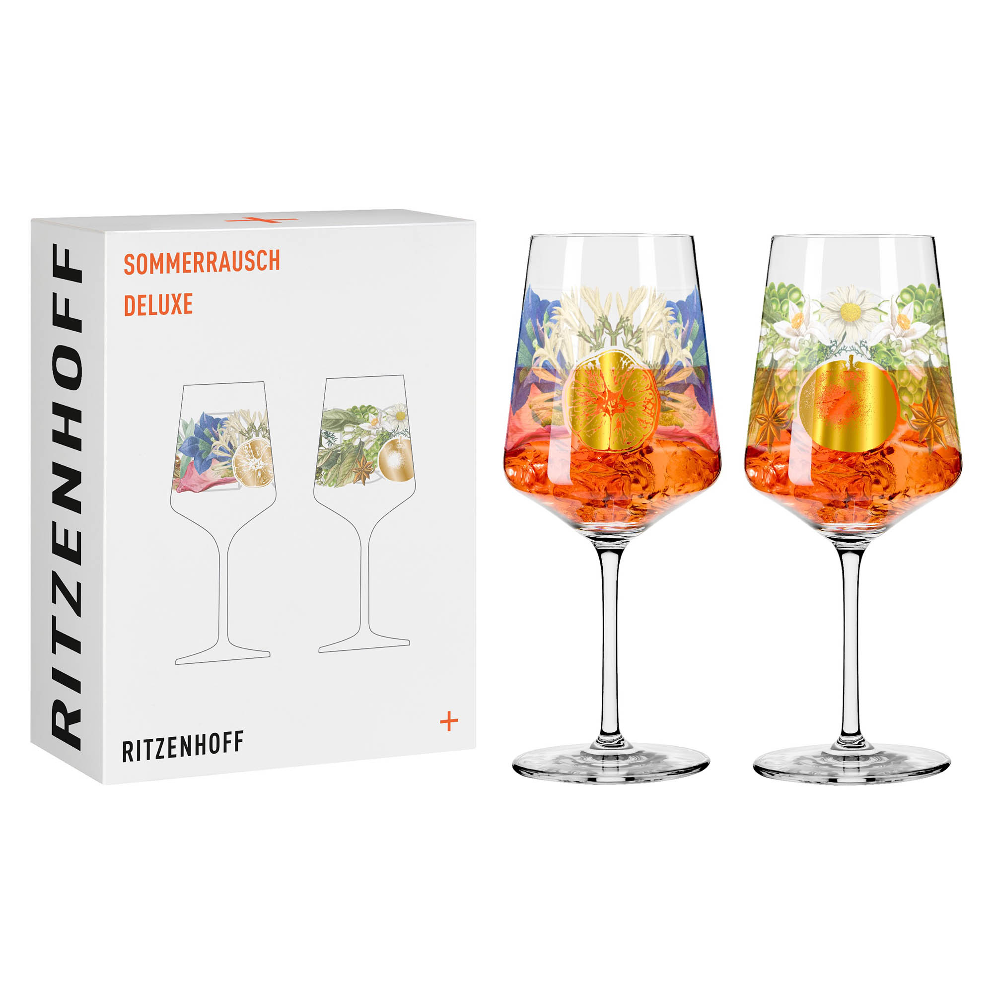 RITZENHOFF aperitif glass set of 2 SOMMERRAUSCH Aperizzo #17 / #18 Contents 544 ml each
