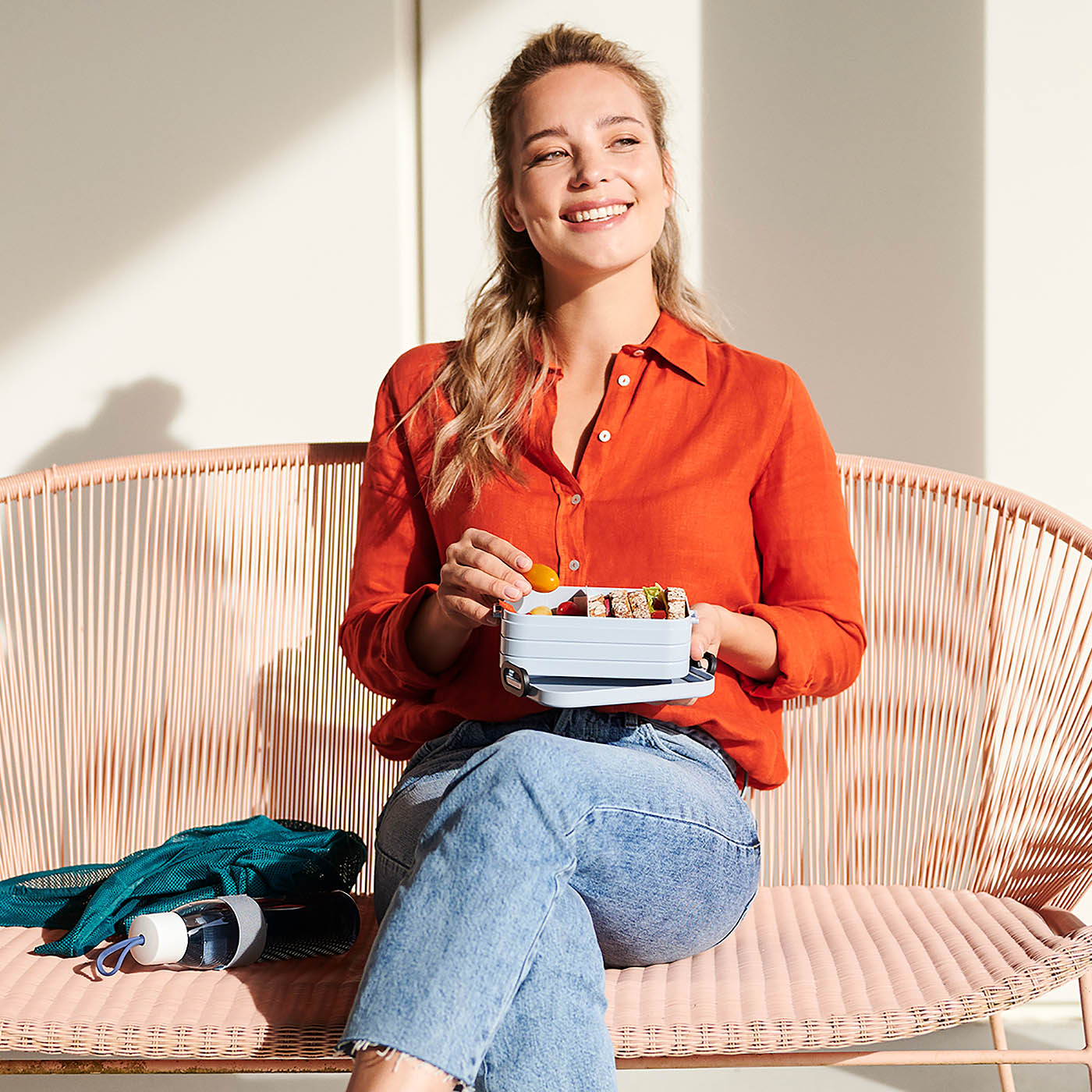 MEPAL lunch box TAKE A BREAK 1.5 litre nordic sage