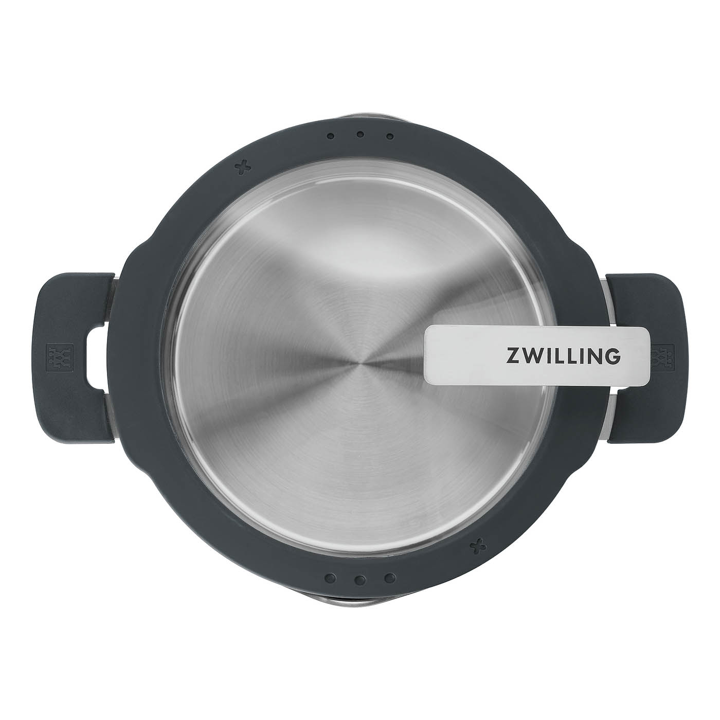 ZWILLING SIMPLIFY range 5-piece stainless steel pot set with glass lids