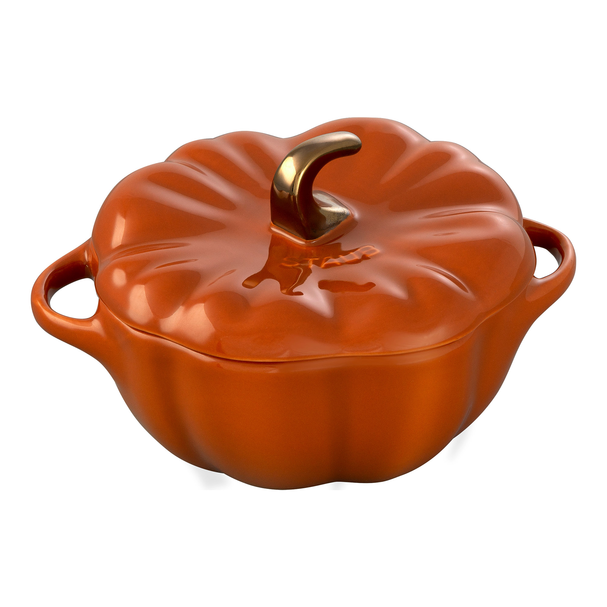 STAUB France Ceramique Cocotte KÜRBIS Keramik 15 cm 0,7 Liter