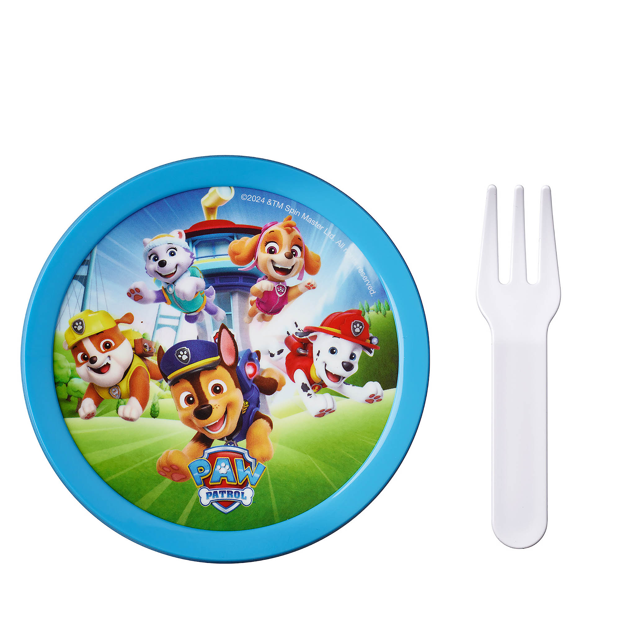 MEPAL Fruchtbox für Kinder CAMPUS Snackbox 0,3 Liter Motiv Paw Patrol Pups