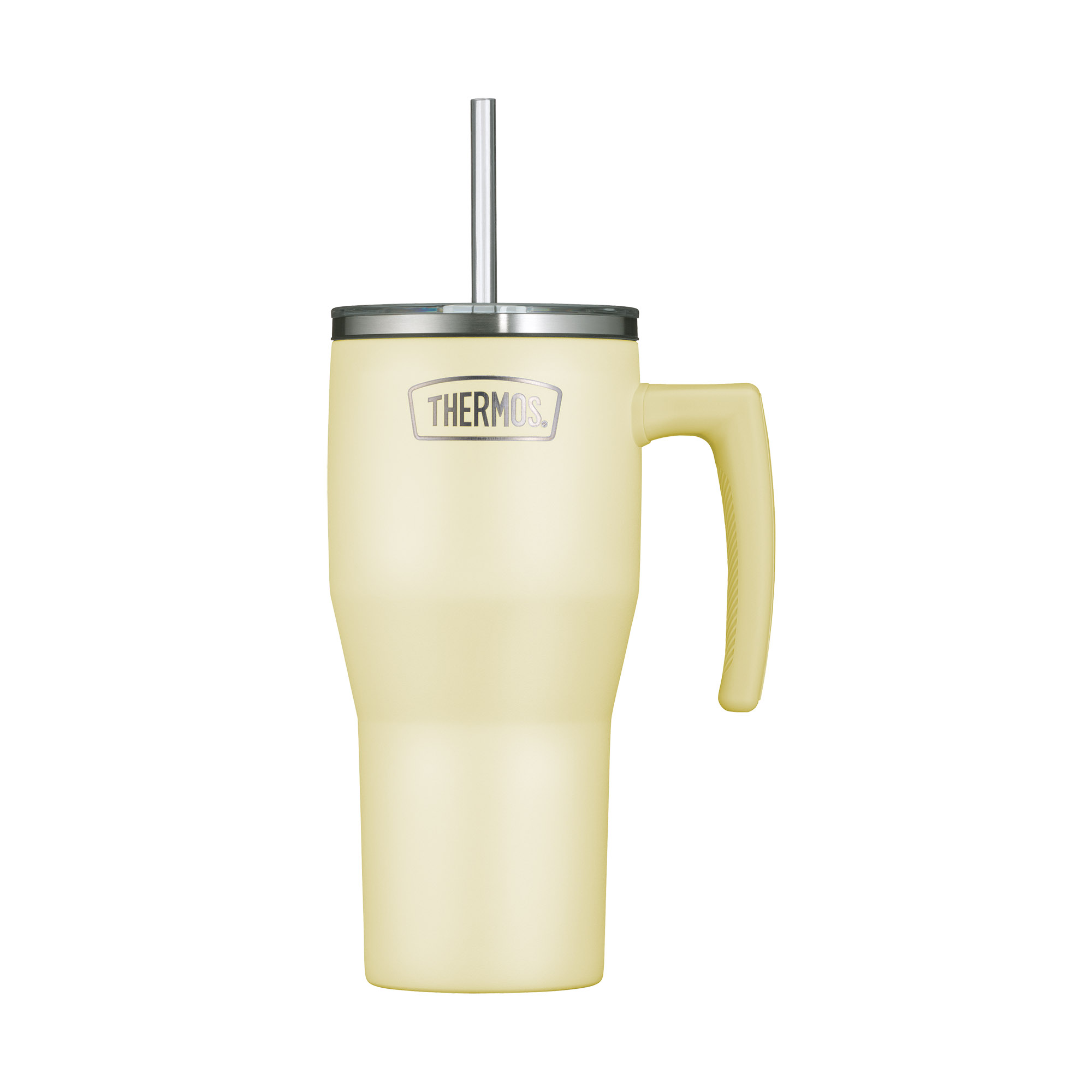 THERMOS Isoliertrinkbecher REFRESHING 0,85 Liter Edelstahl doppelwandig vanille