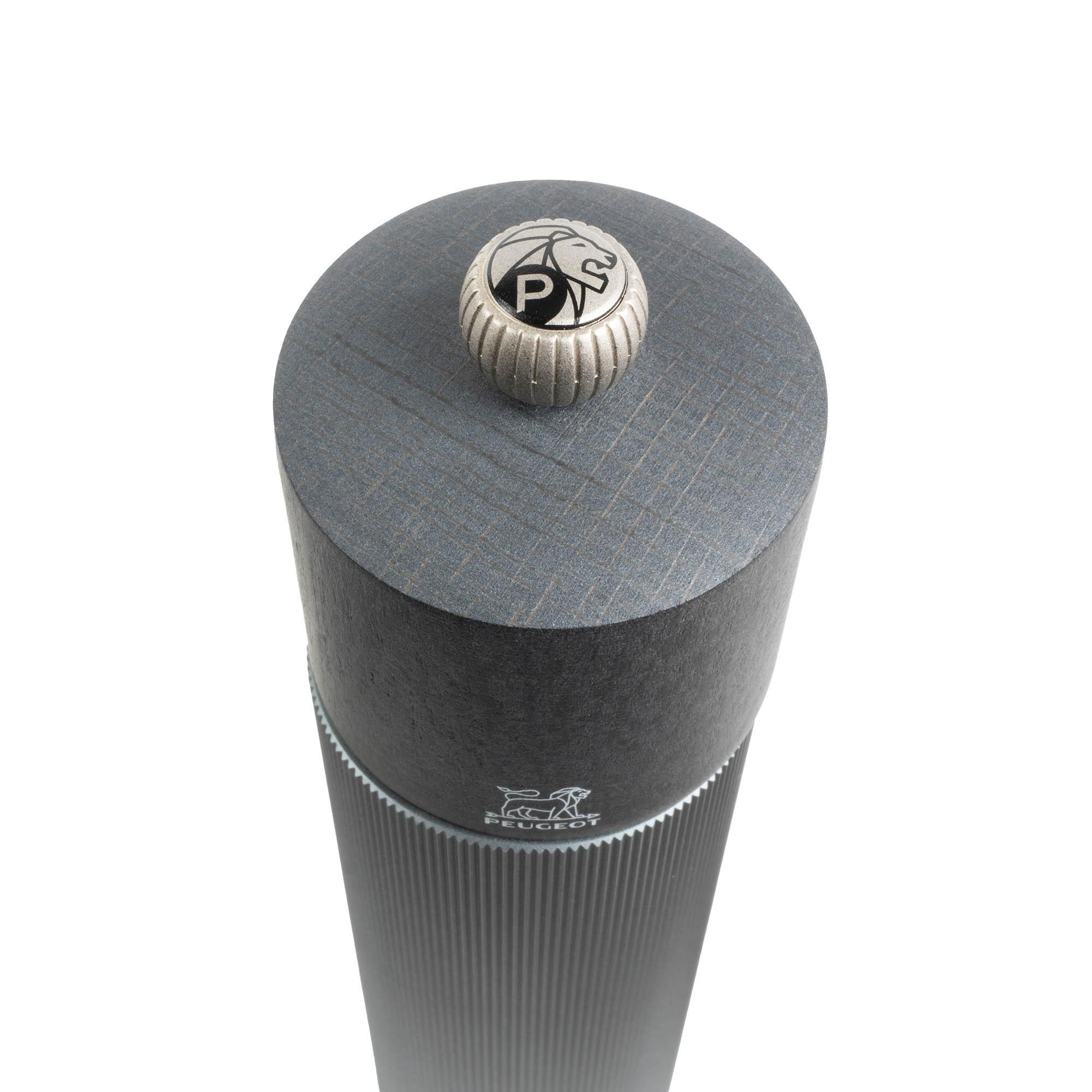 PEUGEOT Pfeffermühle LINE 22 cm Aluminium carbongrau Holz anthrazit