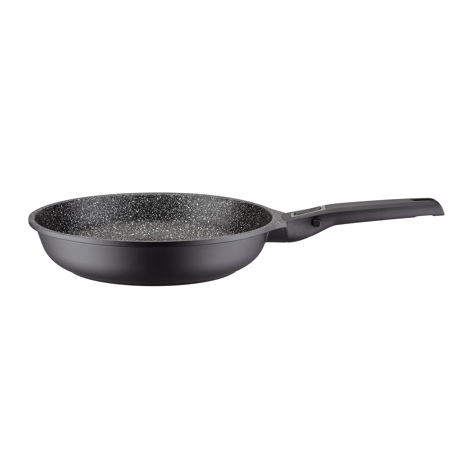GSW Bratpfanne EASY CLICK 24 cm mit Antihaftversiegelung und abnehmbarem Griff