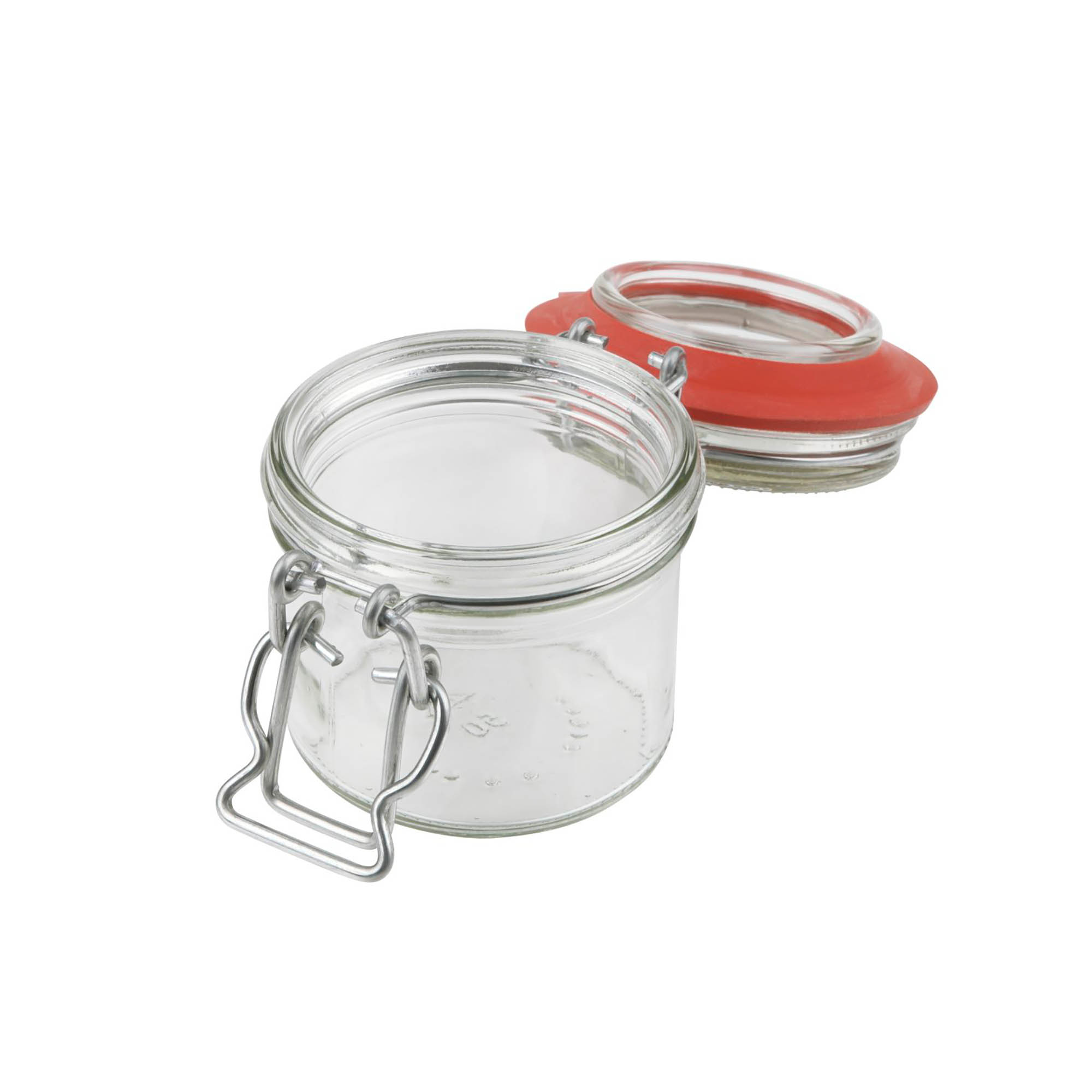 DR.OETKER Bügelverschlussglas 0,135 Liter Einmachglas