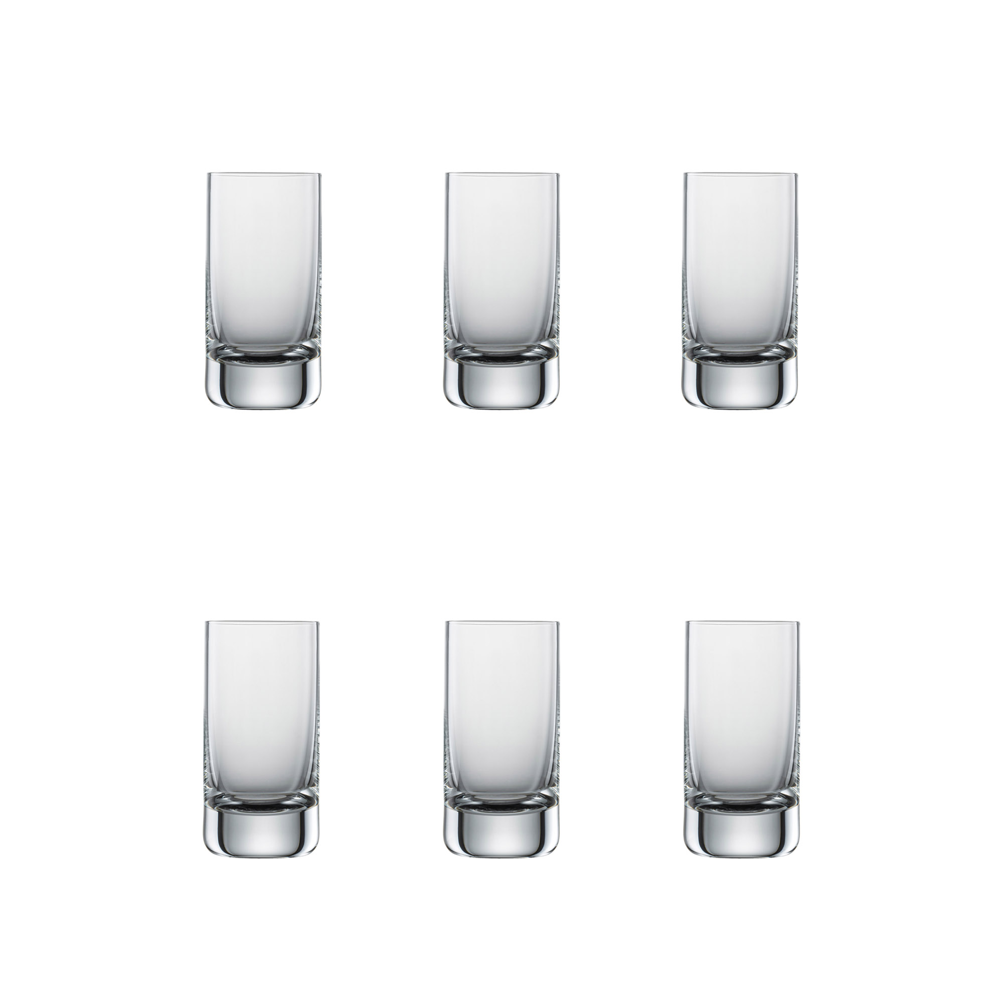 SCHOTT ZWIESEL Serie SIMPLE Schnapsglas 6 Stück Inhalt 50 ml Shotglas