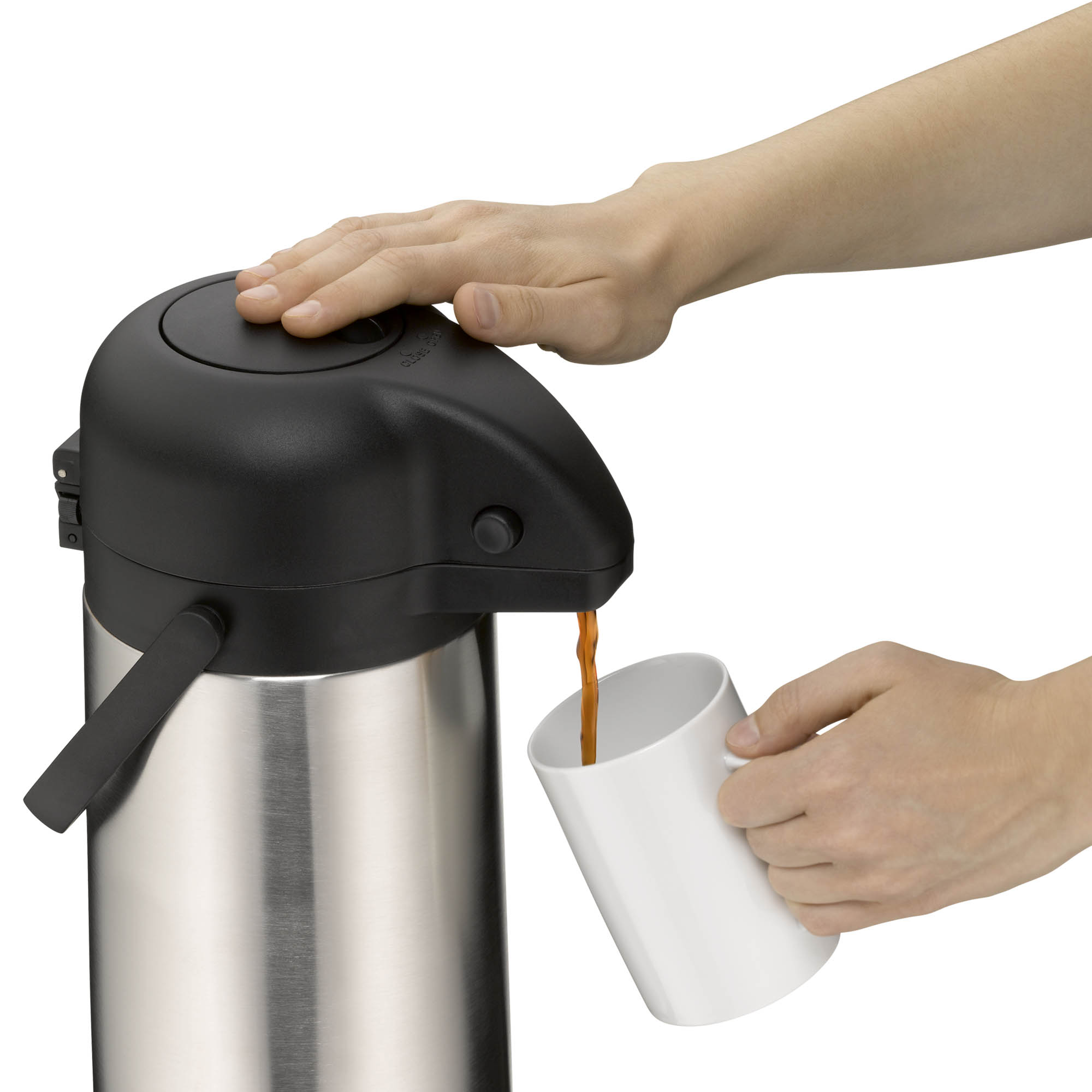 ALFI  PUMPKANNE TOP THERM 2.5-litre 20-cup stainless steel insulated beverage dispenser