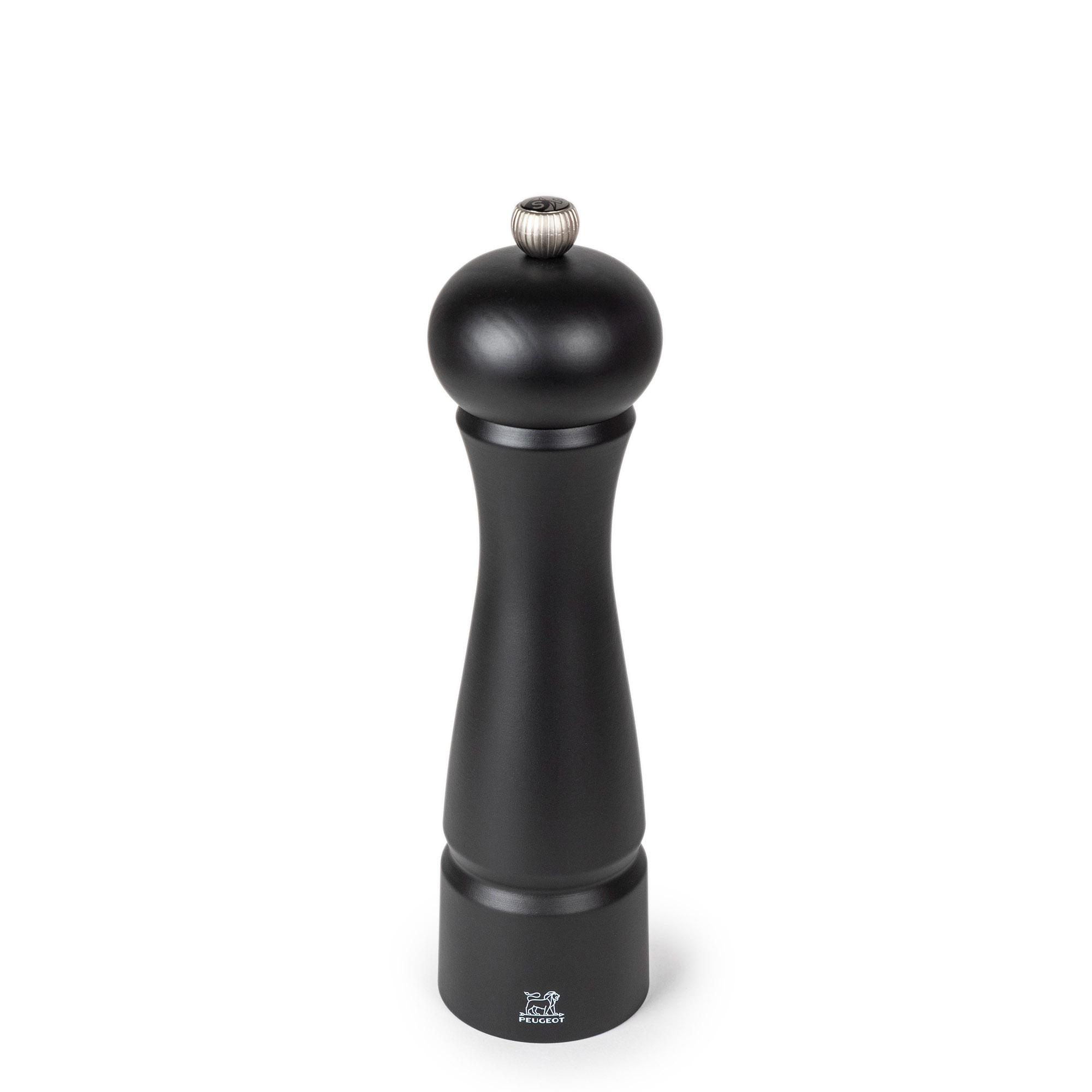 PEUGEOT Salzmühle FESTIVAL 22 cm Buche schwarz matt mit ZIRLION-Mahlwerk