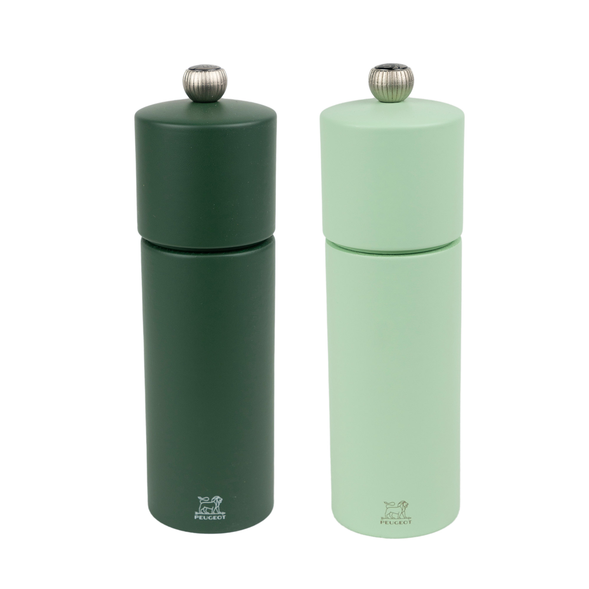 PEUGEOT 2er-Set COSY DUO Salz- und Pfeffermühle 18 cm grün Zirlion-Mahlwerk
