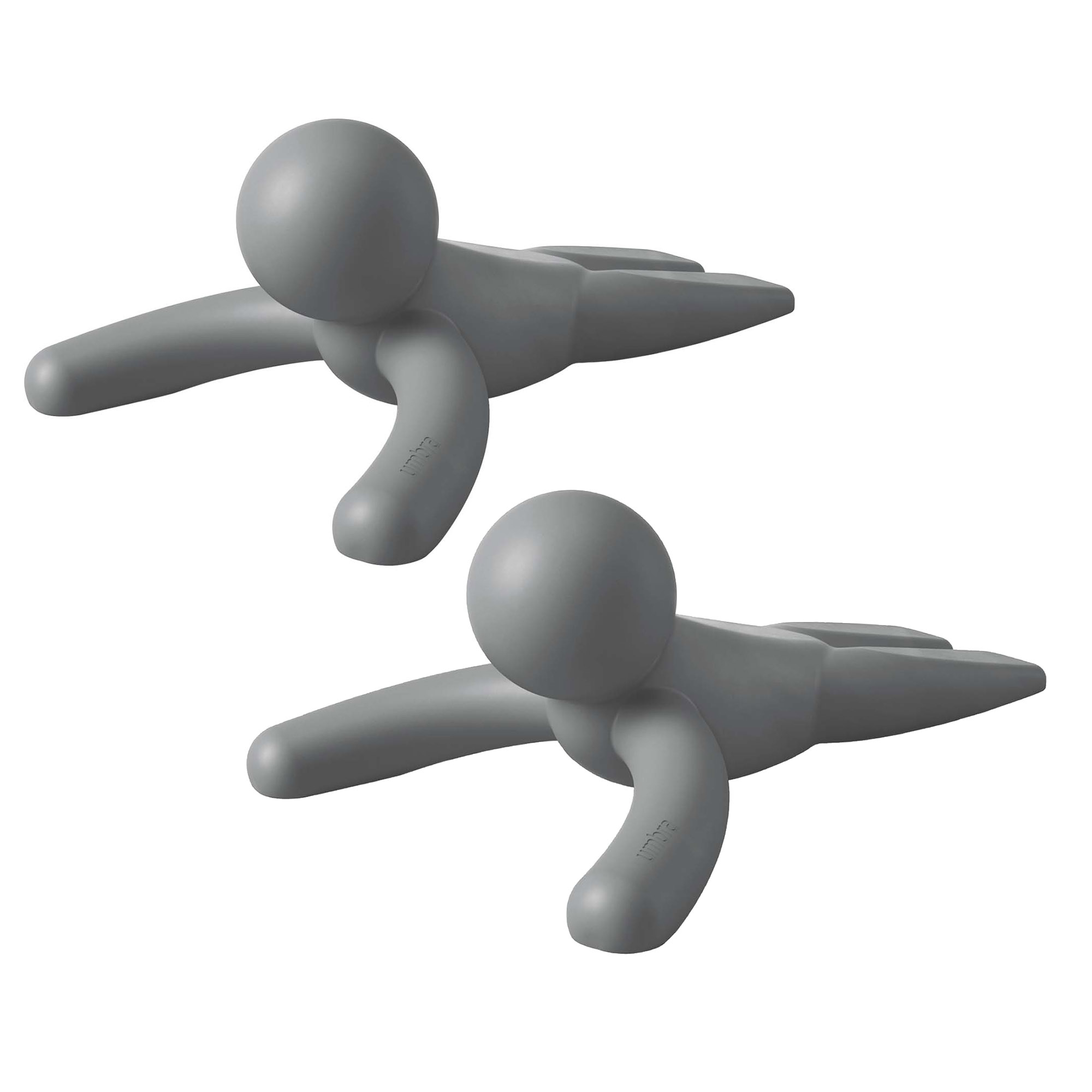 UMBRA Türstopper BUDDY 2er-Set anthrazit