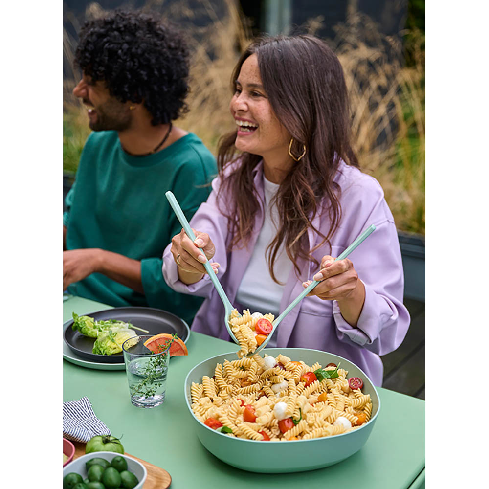 MEPAL Salatbesteck SILUETA 28,5 cm nordic white