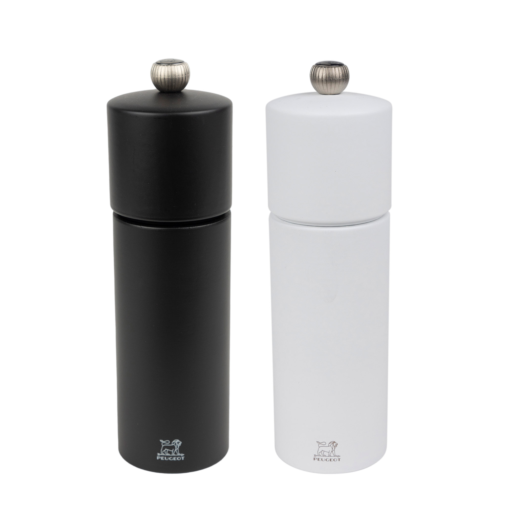 PEUGEOT 2er-Set COSY DUO Salz- und Pfeffermühle 18 cm schwarz / weiß Zirlion