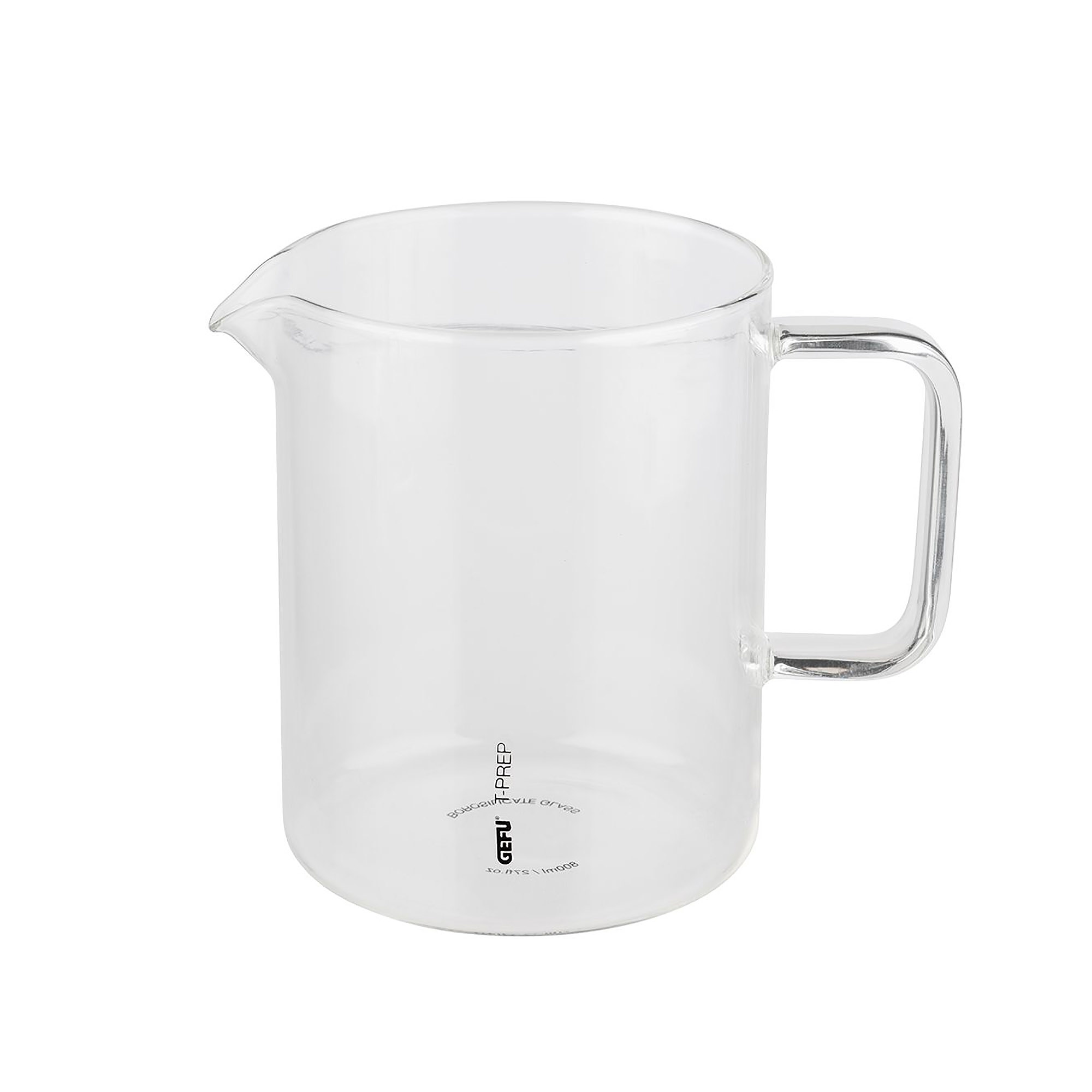 GEFU Ersatzglas mit Griff für Teekanne T-PREP 0,8 Liter für 3 - 4 Tassen