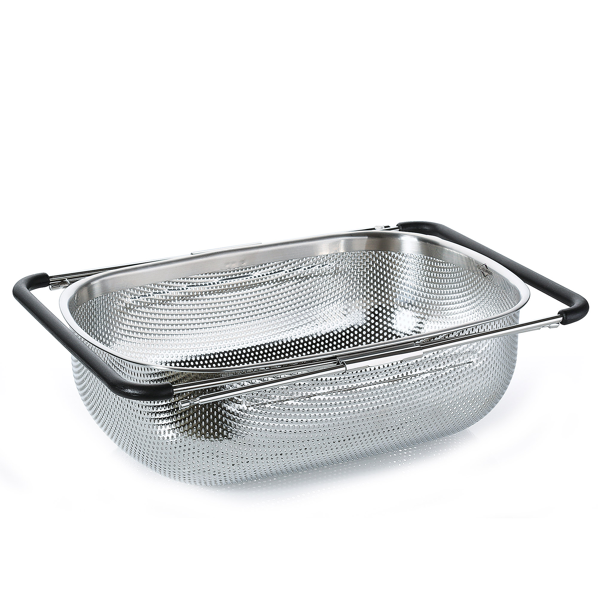 KÜCHENPROFI Gemüsesieb DELUXE Edelstahl - kann über der Spüle eingehängt werden