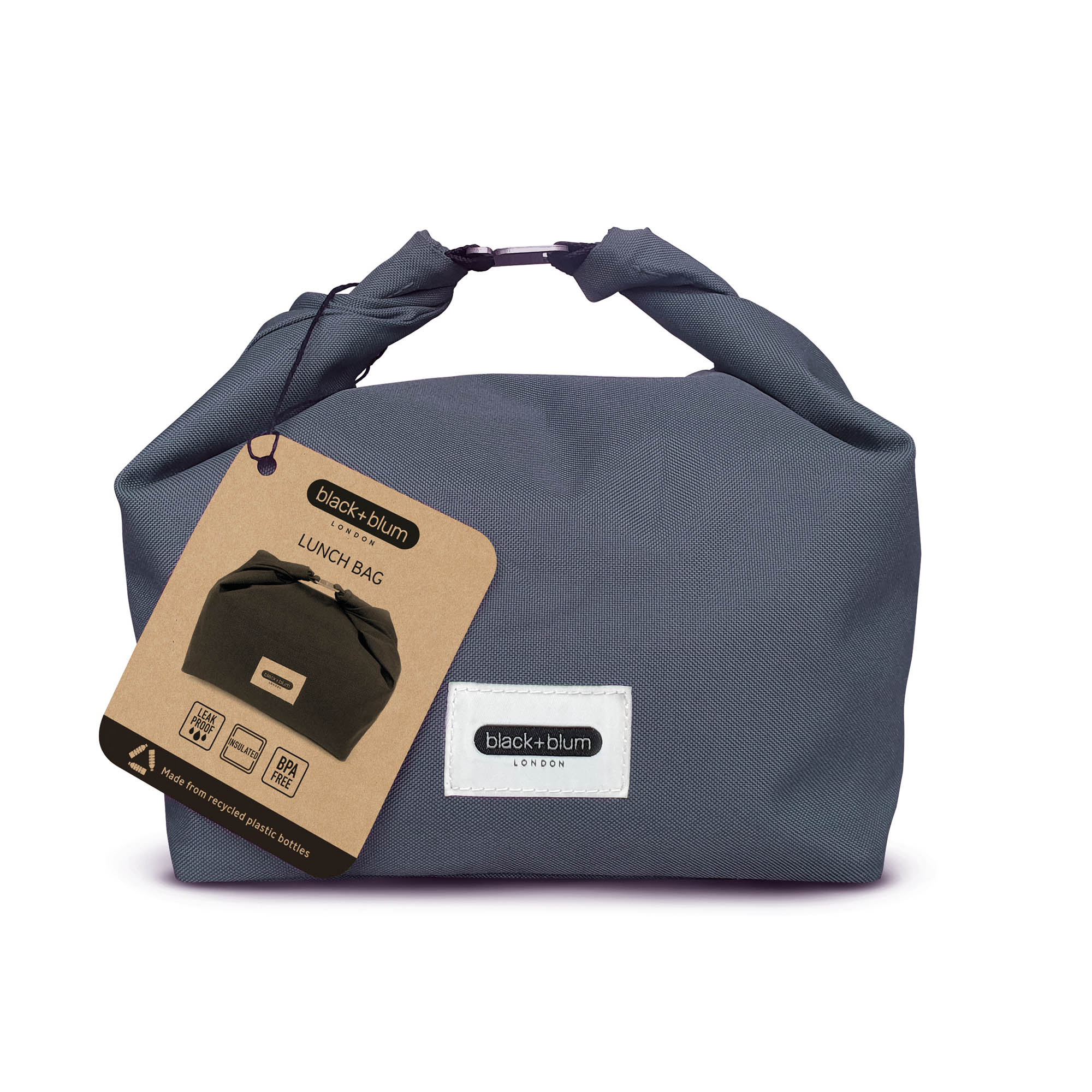 BLACK+BLUM Lunch Bag Picknicktasche 6,7 Liter schiefergrau