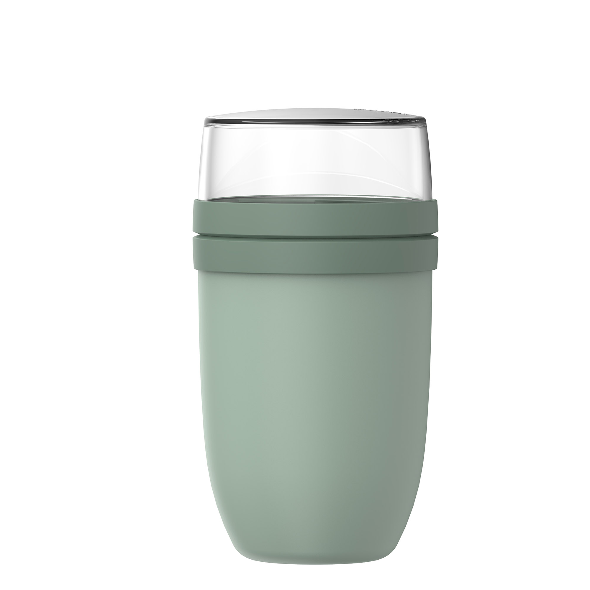 MEPAL Lunchpot ELLIPSE XL Snackbox mit 2 Behältern 750 + 300 ml nordic sage