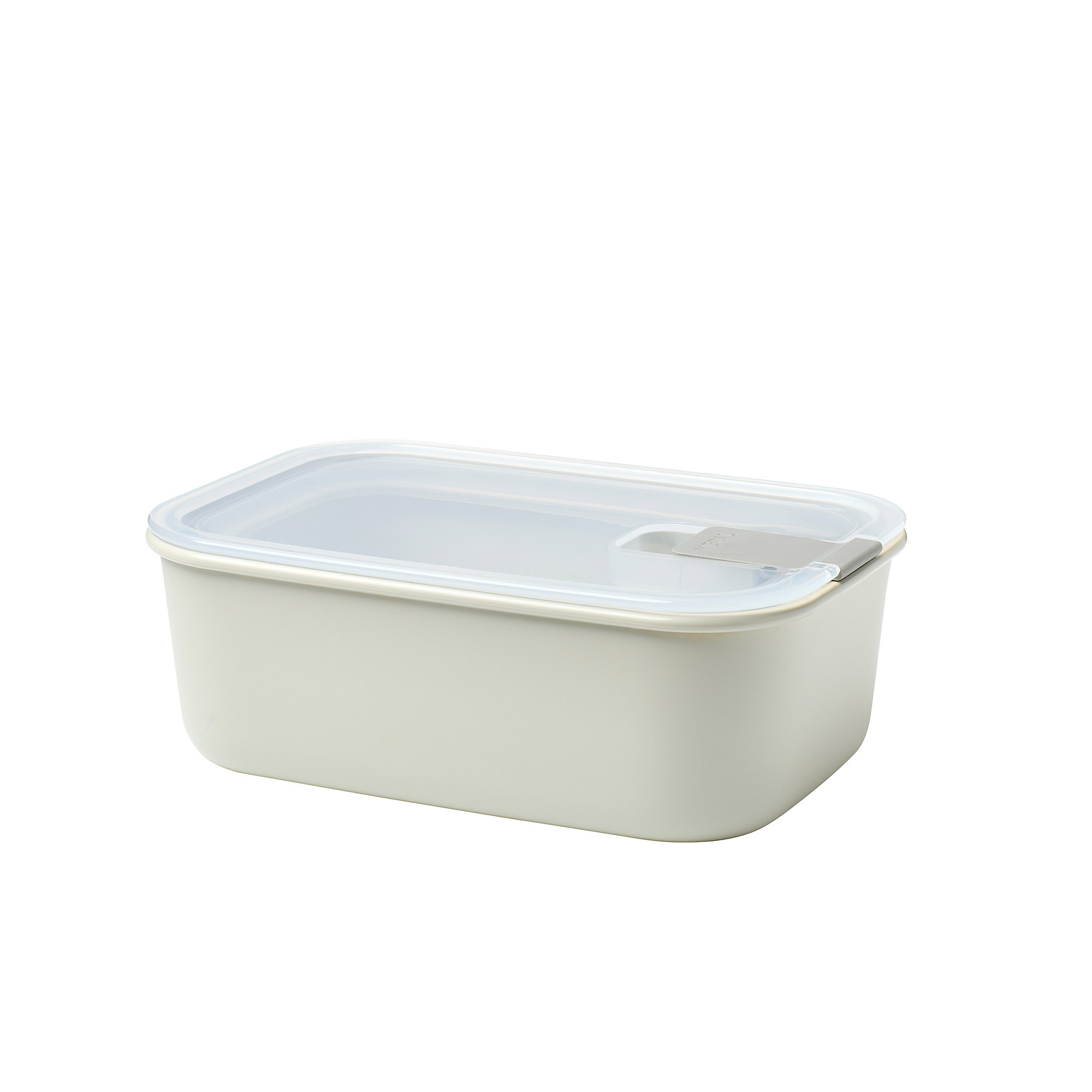 MEPAL Frischhaltedose EASY CLIP rechteckig flach 1,0 Liter nordic white