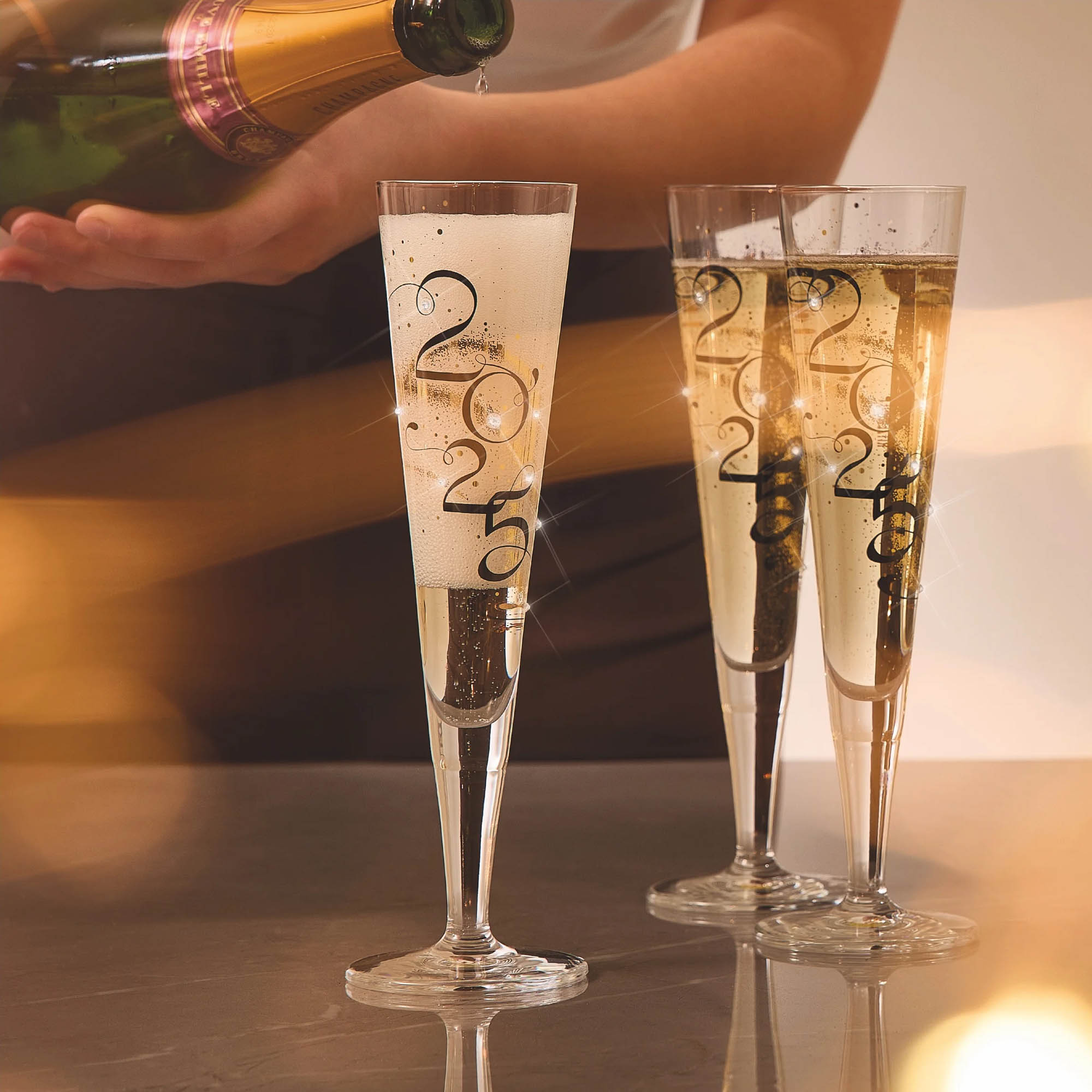 RITZENHOFF Champagnerglas BRILLANTNACHT 2025 Inhalt 205 ml