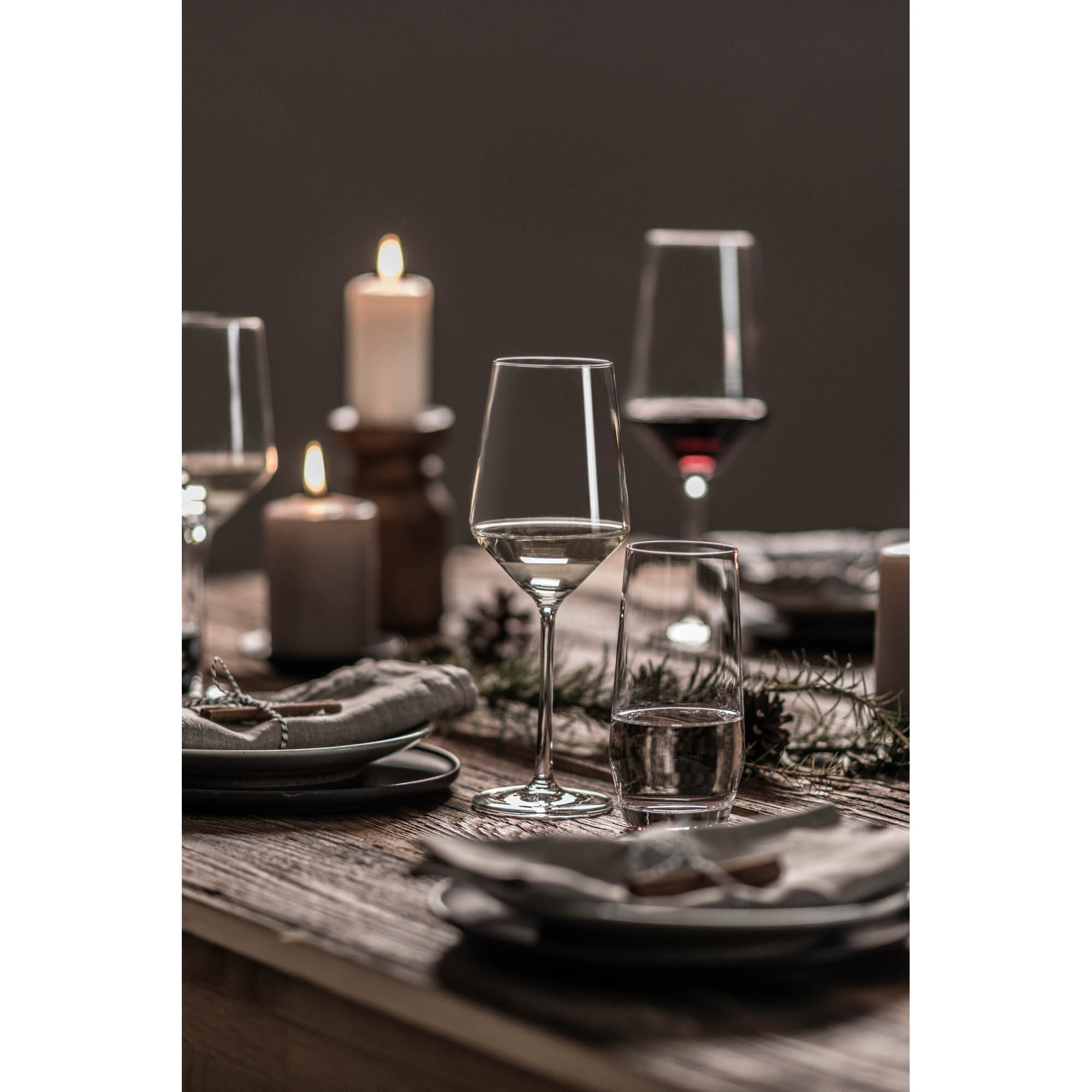 ZWIESEL GLAS Serie PURE Becher 4 Stück Inhalt 357 ml Wasserglas