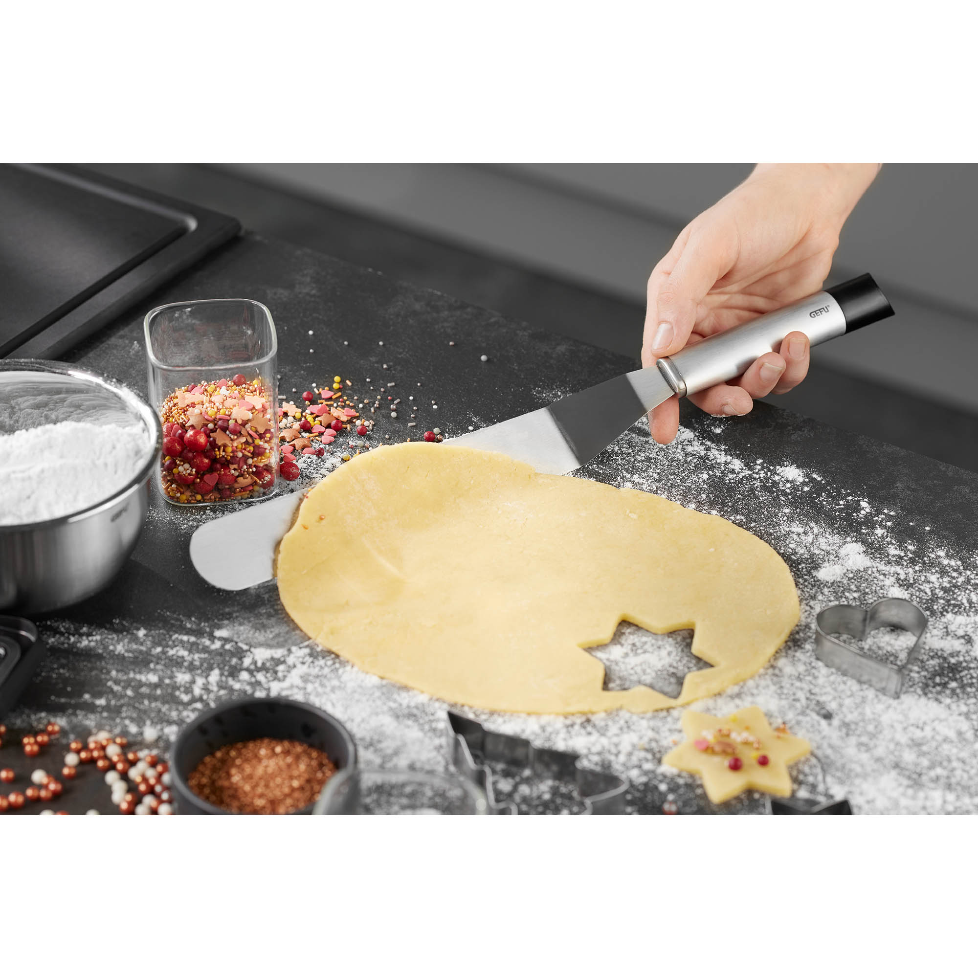 GEFU Winkelpalette PRIMELINE Edelstahl 21 cm