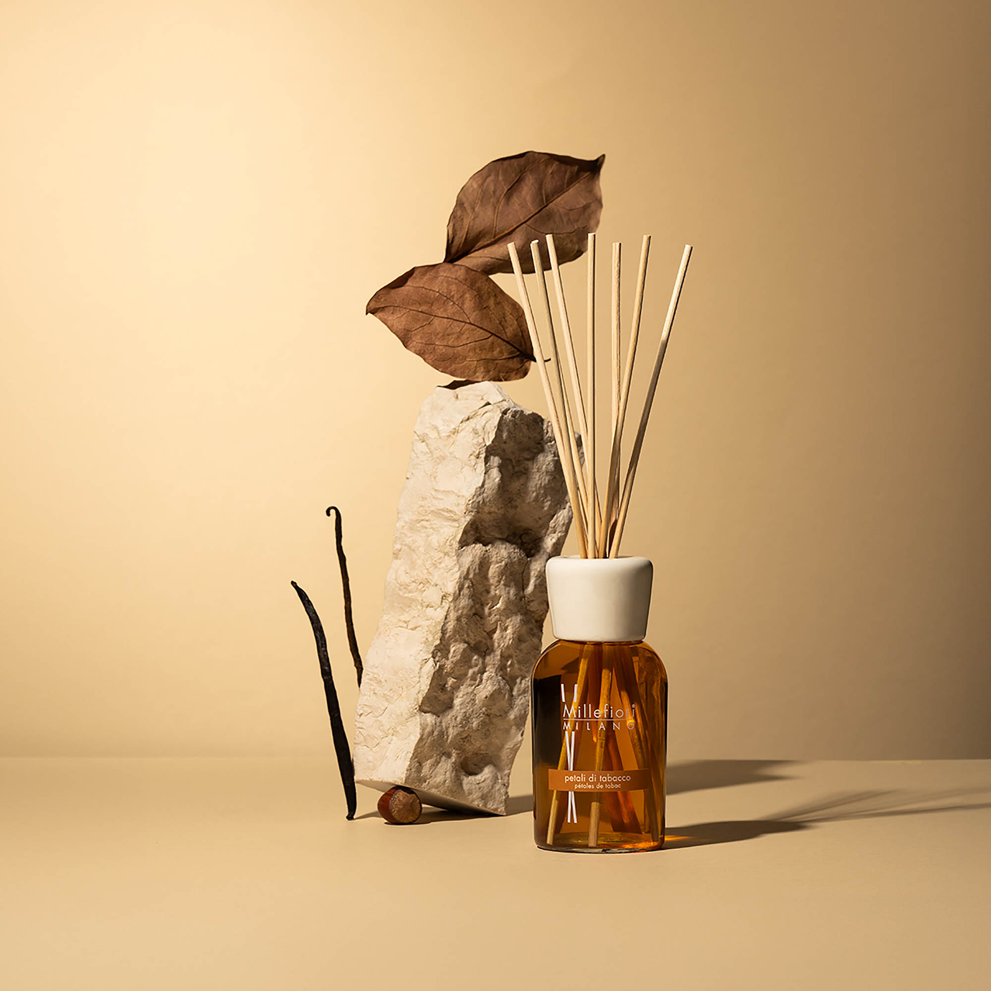 MILLEFIORI MILANO room fragrance diffuser 100 ml PETALI DI TABACCO