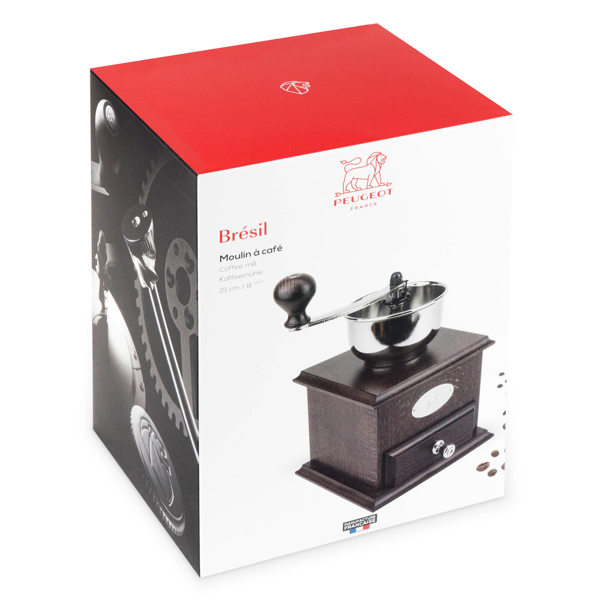 PEUGEOT Kaffeemühle BRÉSIL nussbaum BRESIL