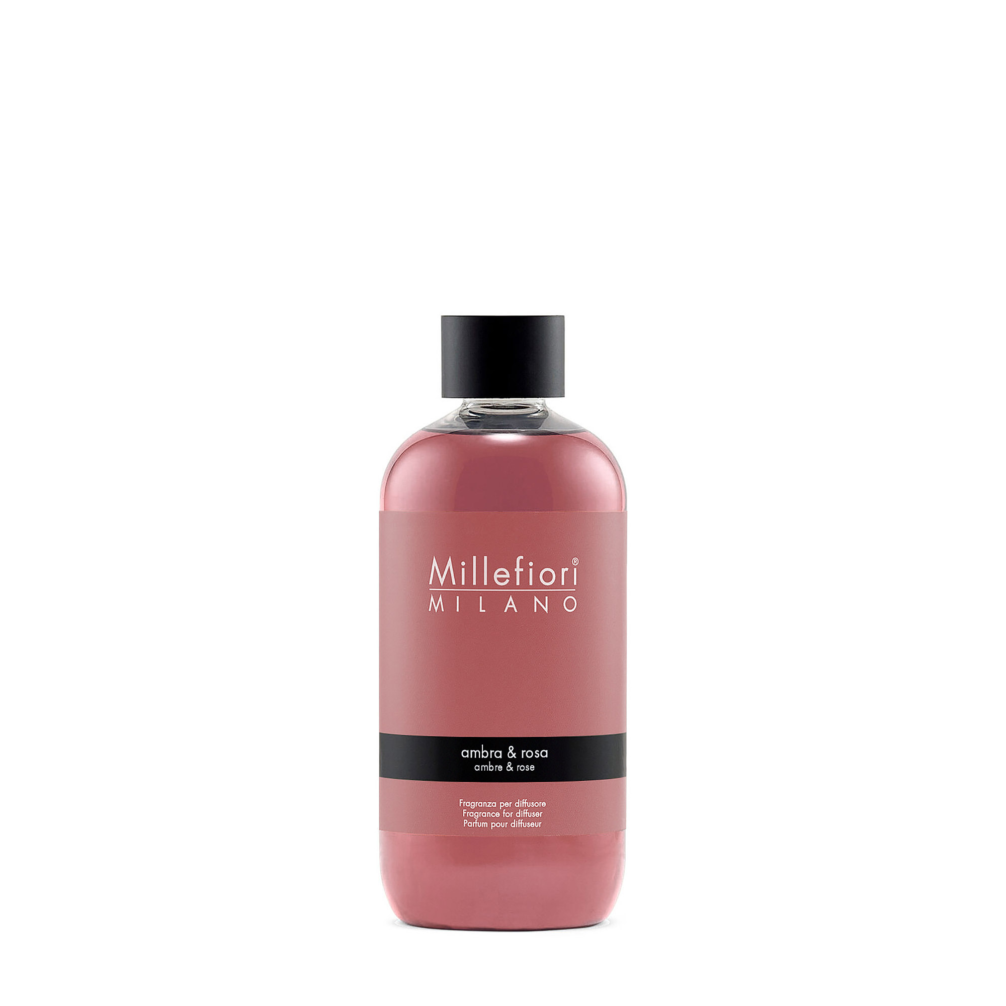 MILLEFIORI MILANO Raumduft Diffuser Nachfüllflasche 250 ml AMBRA & ROSA