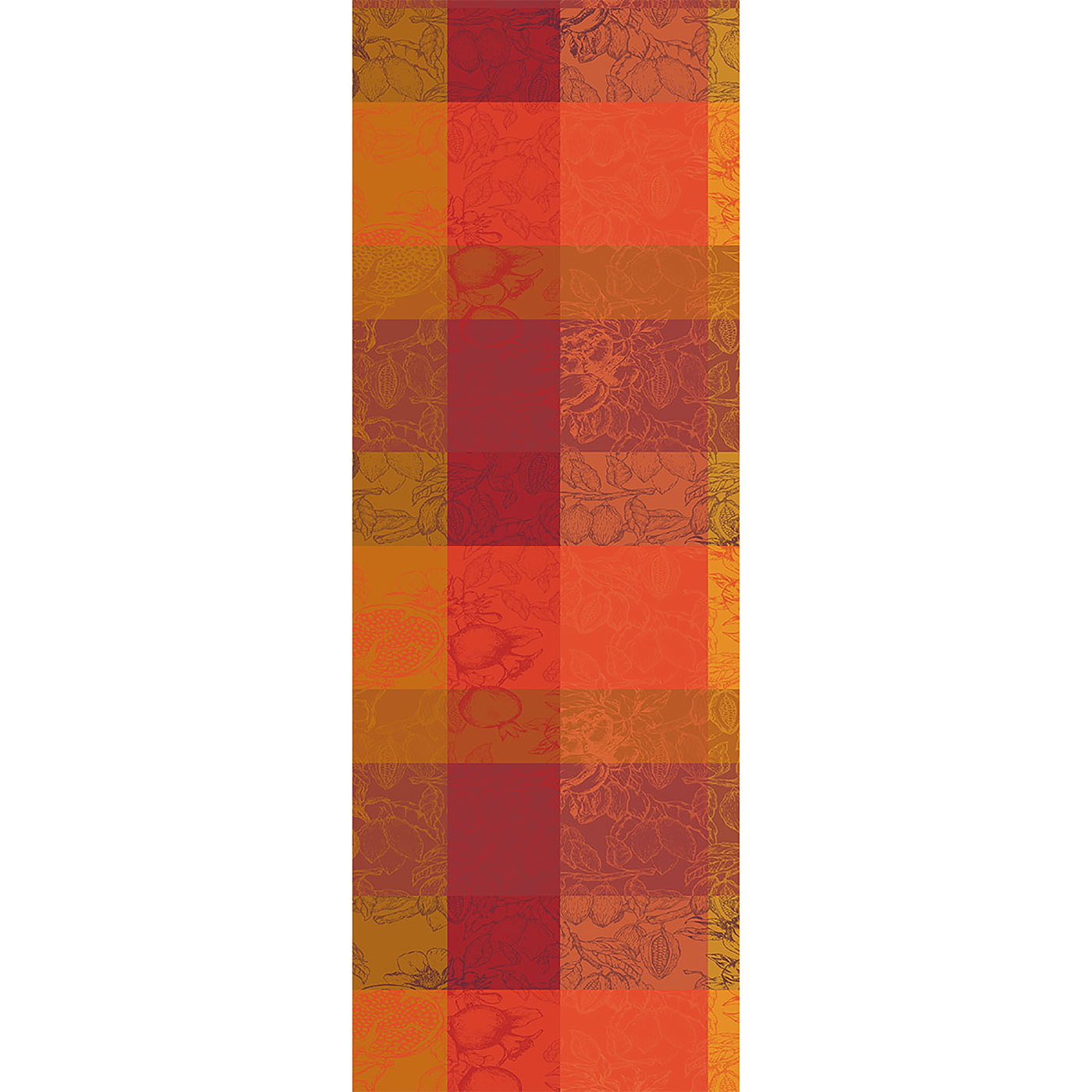 GARNIER-THIEBAUT Tischläufer MILLE SENTEURS EPICES 55 x 155 cm Baumwolle