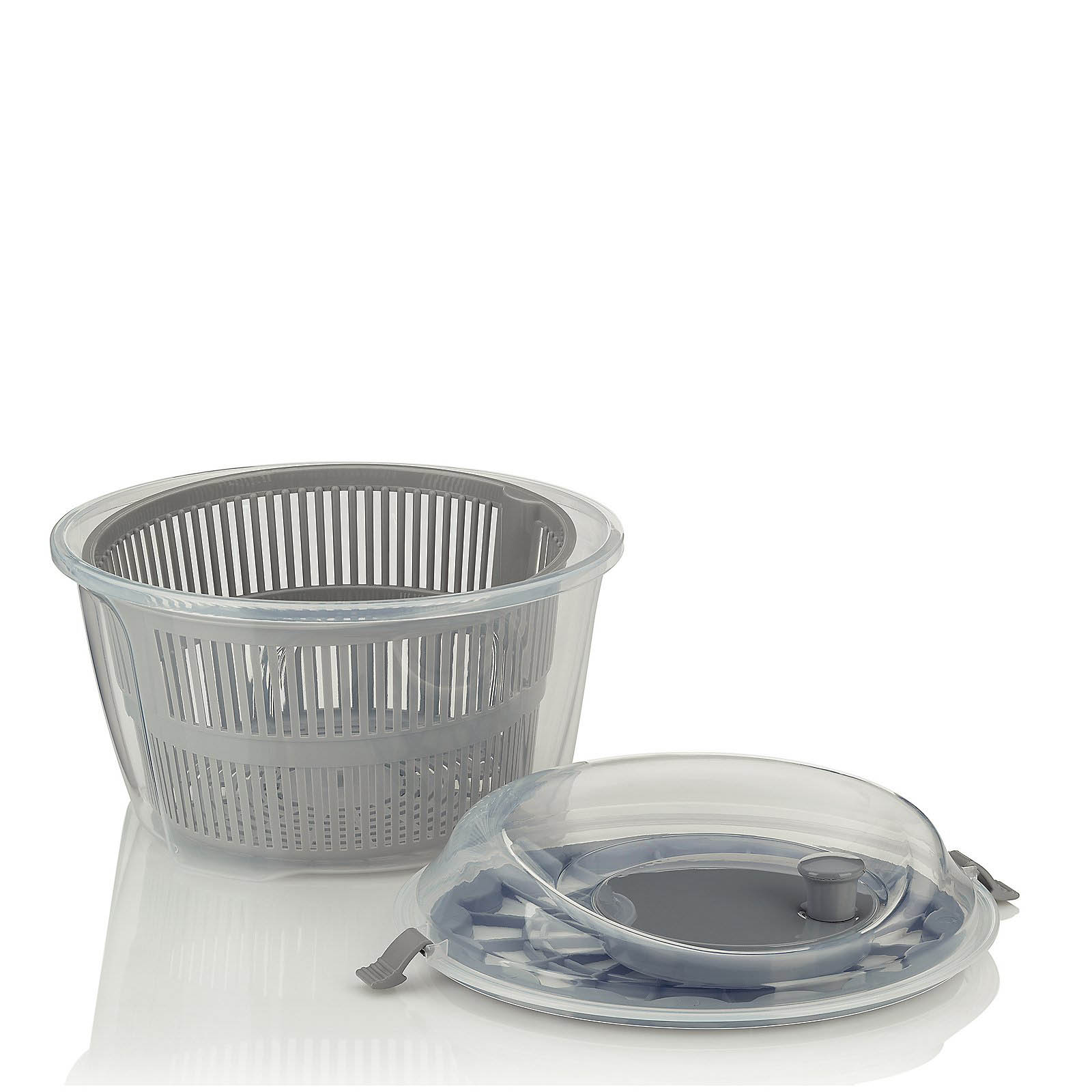 KELA salad spinner MALIN 24.5 cm 4.4 litres green