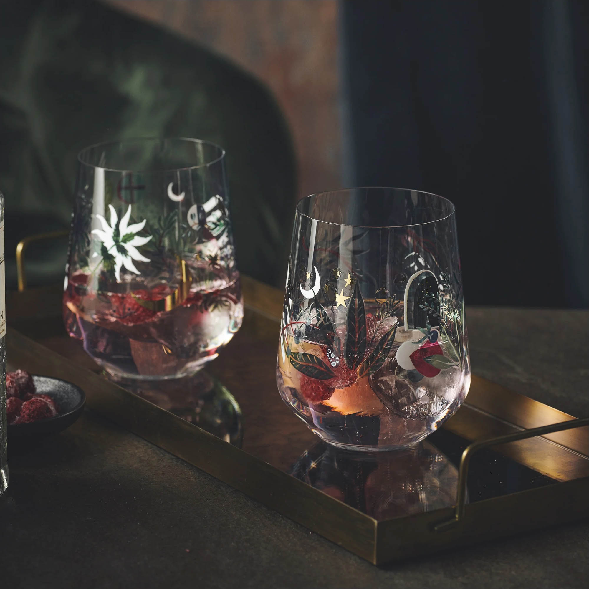 RITZENHOFF Longdrink-Glas-Set Ginglas BOTANIC GLAMOUR #7 / #8 je 720 ml 2 Stück