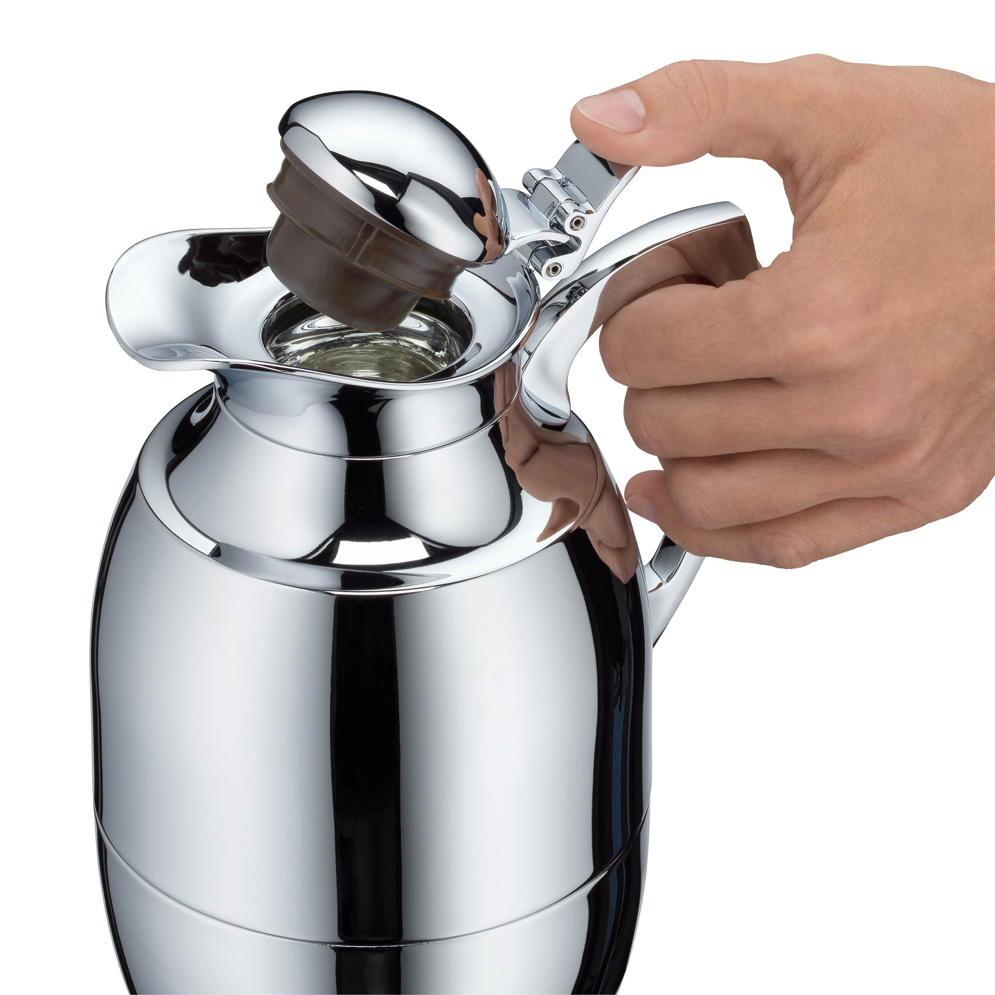 ALFI Isolierkanne JUWEL 0,65 Liter Edelstahl verchromt