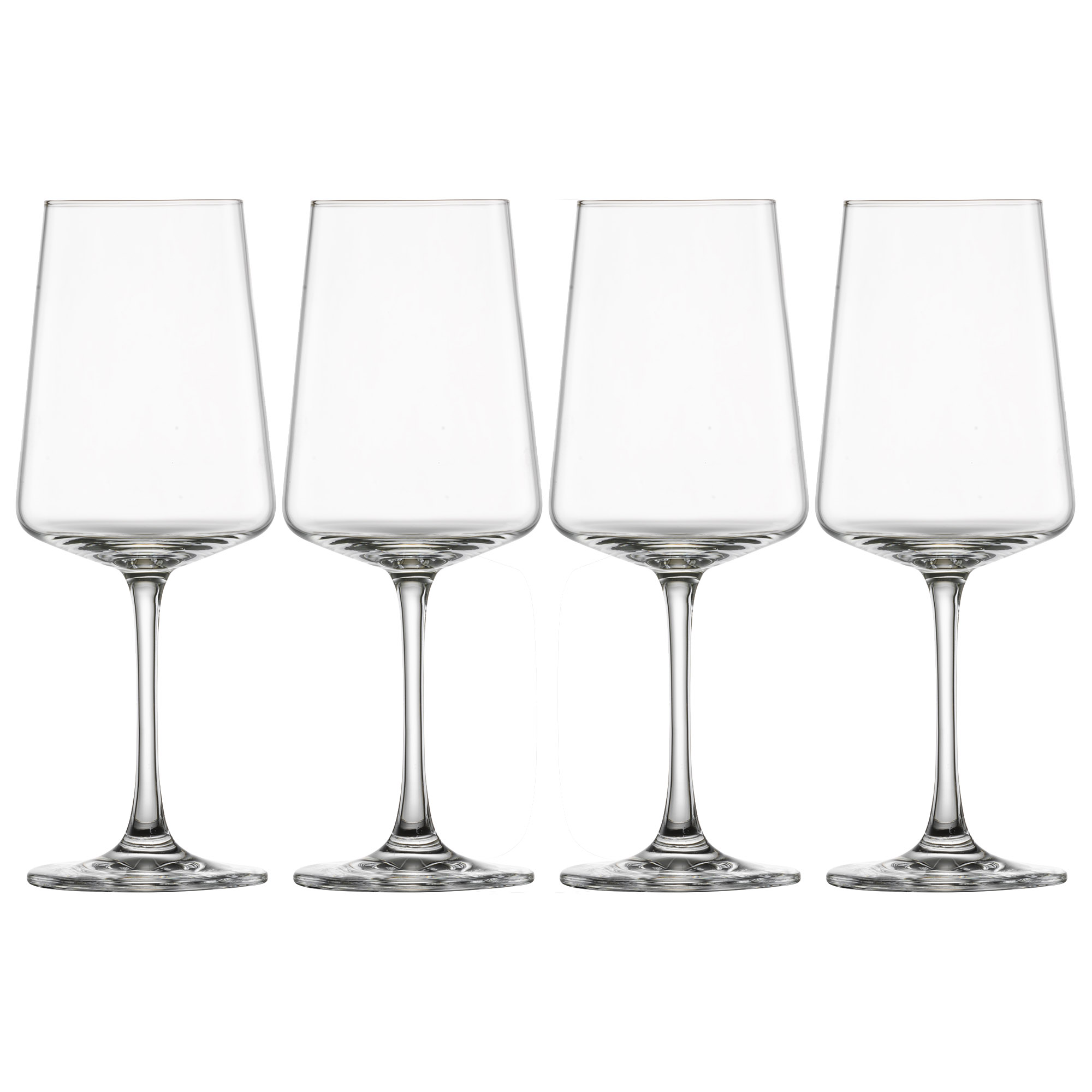 SCHOTT ZWIESEL Weißweinglas Weißweinglas 4-tlg. MioVino mit Moussierpunkt klar, 4-tlg., Tritan-Kristallglas, Weißweinglas, 4-tlg., Ø8cm, Tritan-Kristallglas, klar