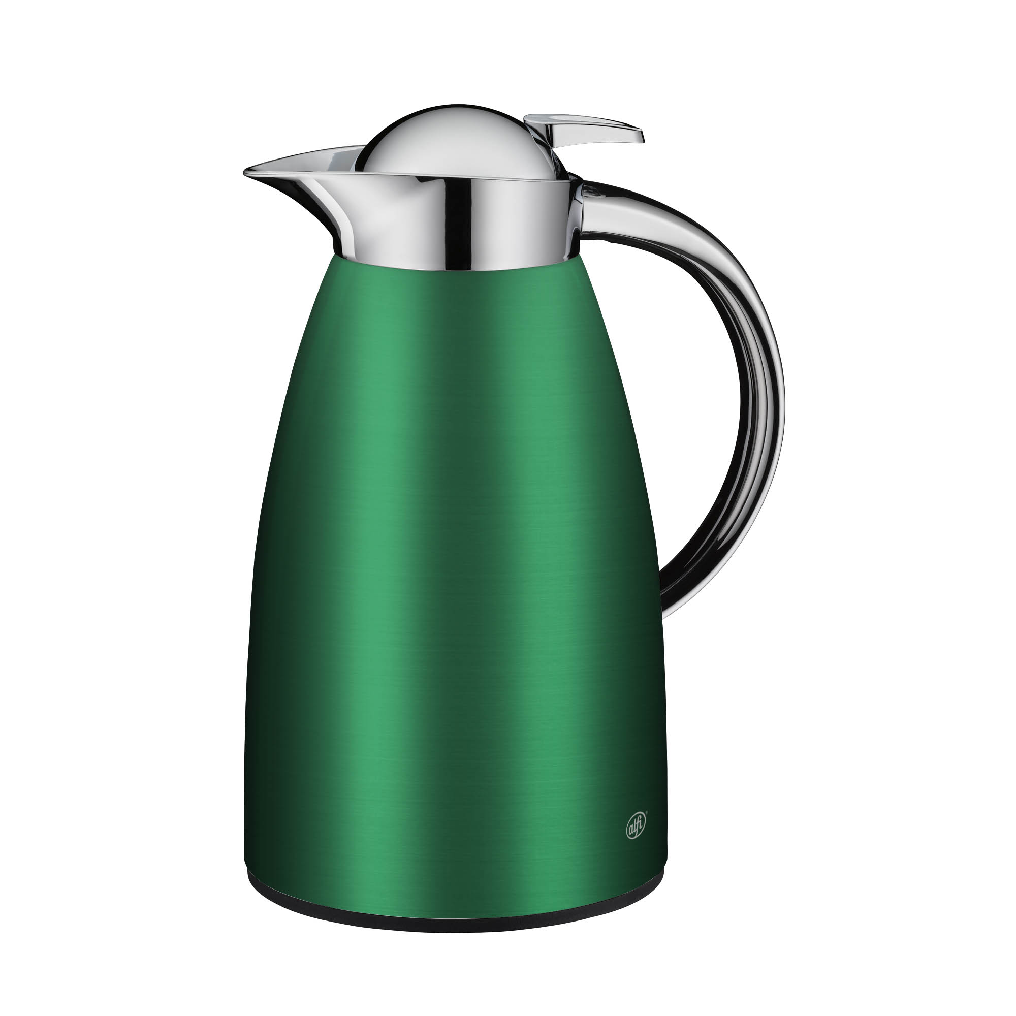 ALFI SIGNO 1.0-litre vacuum flask, painted stainless steel, satin green matt