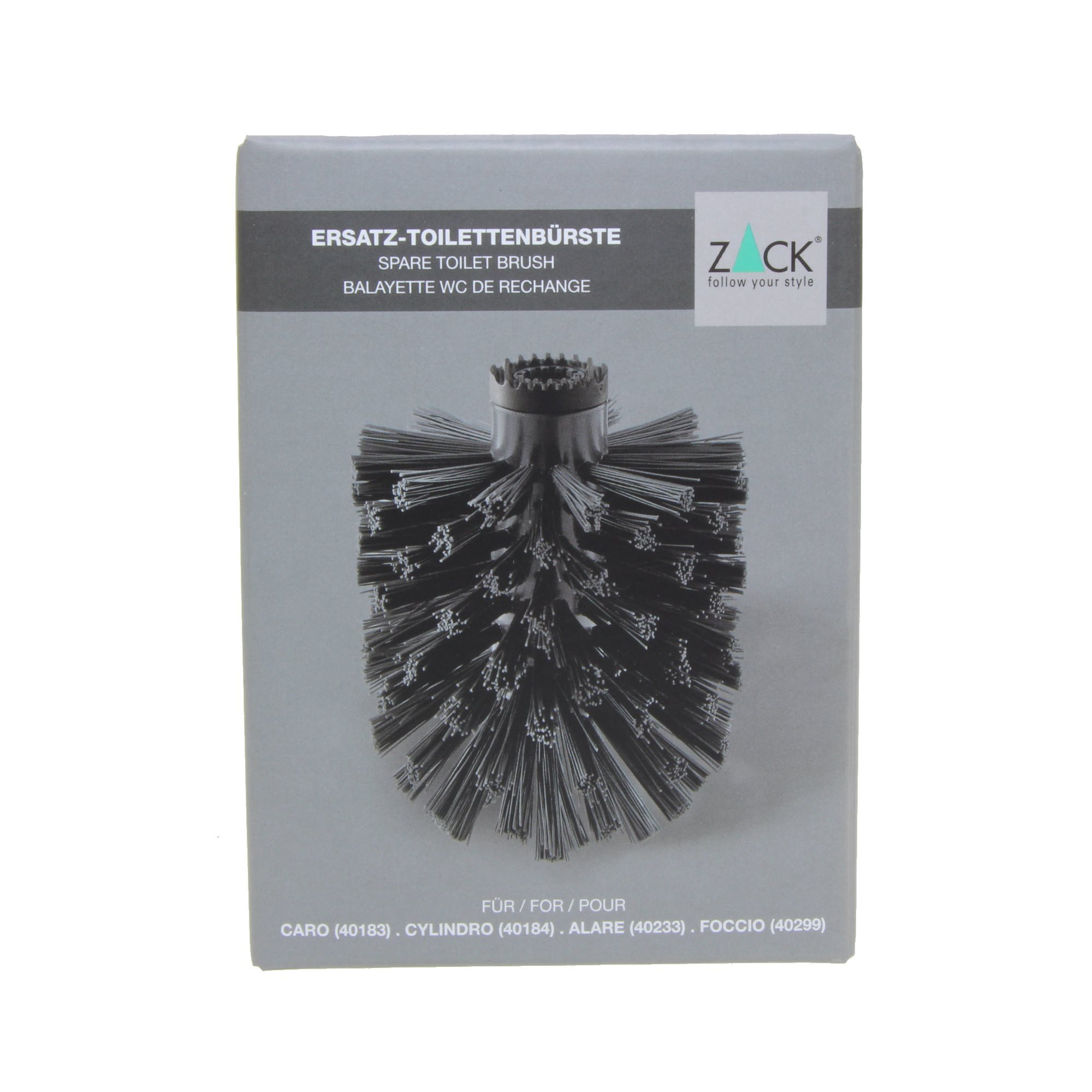 ZACK Ersatz-Toilettenbürste für CARO, CYLINDRO, ALARE, FOCCIO, MARINO
