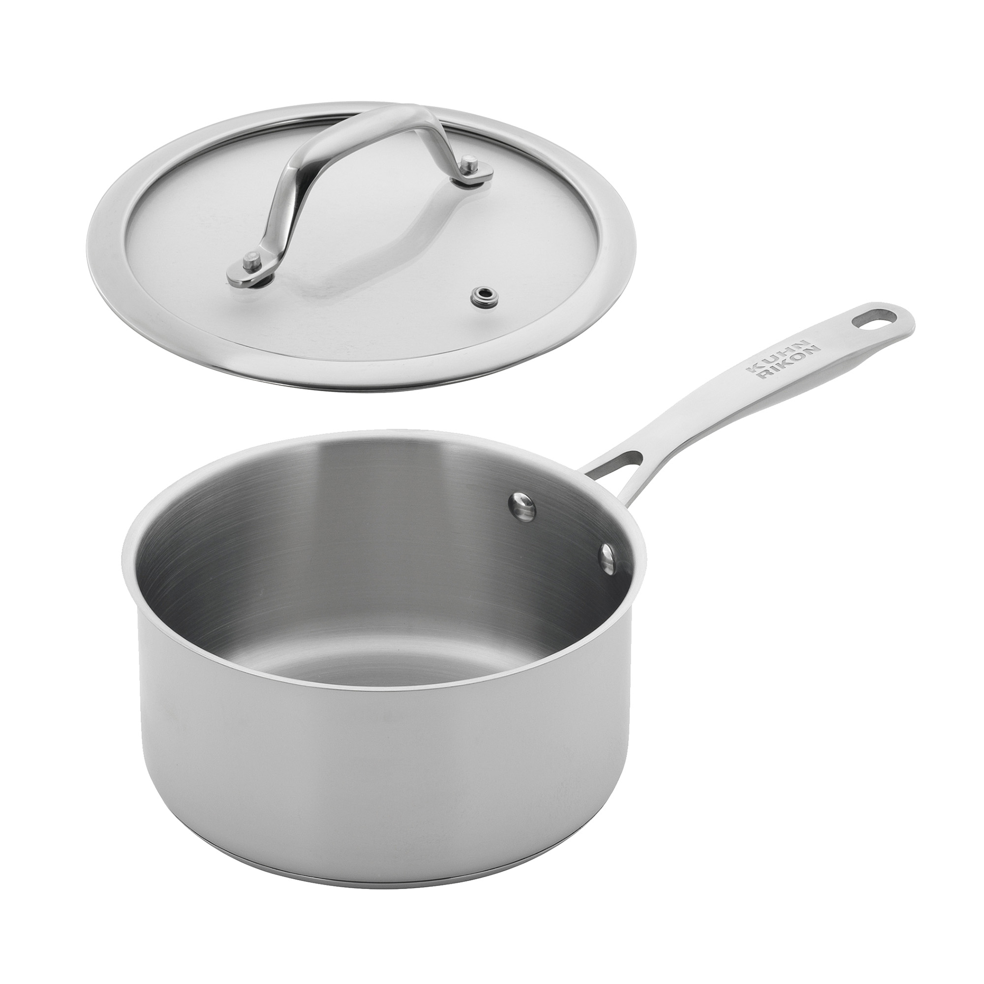 KUHN RIKON ALLROUND saucepan with glass lid 16 cm 1.5 litres INDUCTION