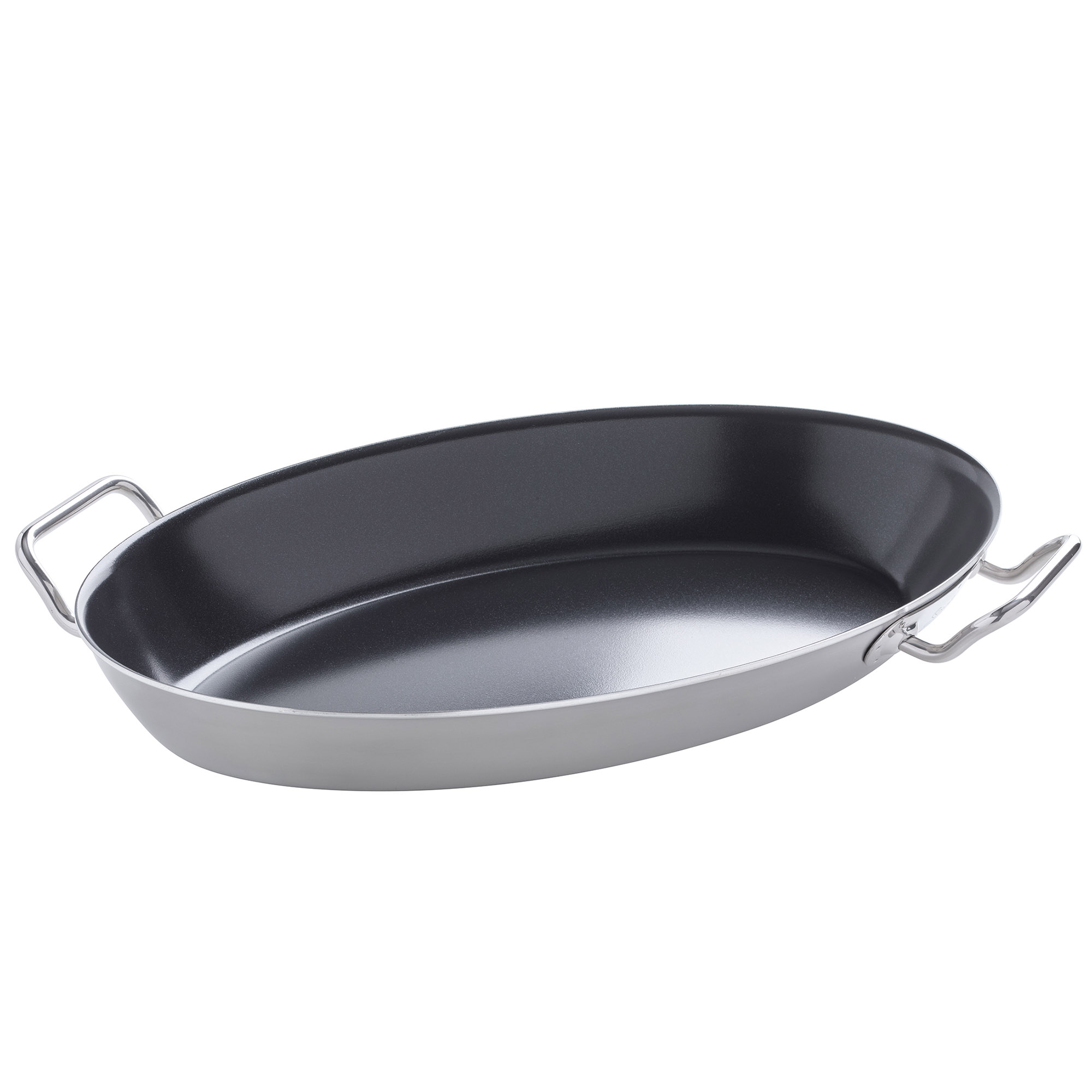 SPRING Servierpfanne VULCANO PURE 40 cm oval Antihaft PFAS-frei INDUKTION