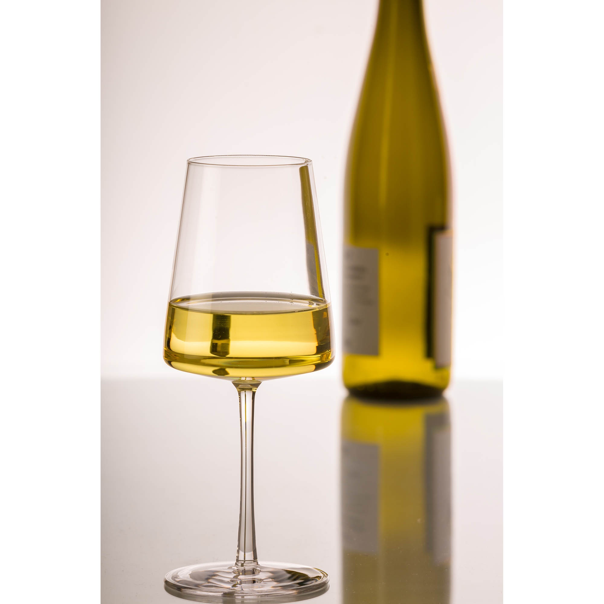 STÖLZLE LAUSITZ POWER series white wine goblet 6 pieces calibrated 0.2 l filling mark