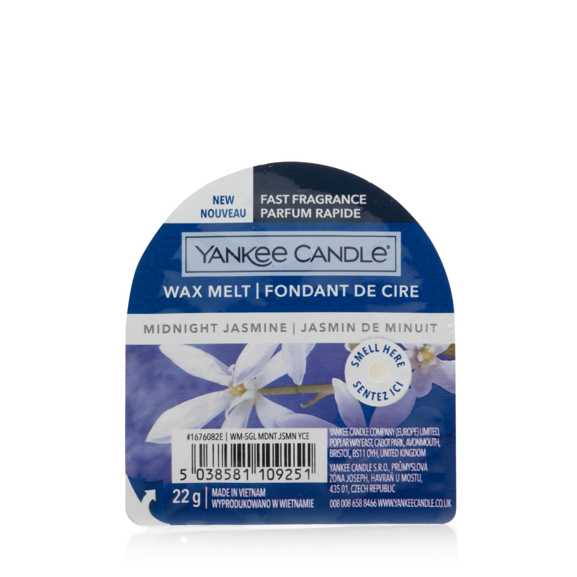 YANKEE CANDLE Wax Melt MIDNIGHT JASMINE 22 g Duftwachs