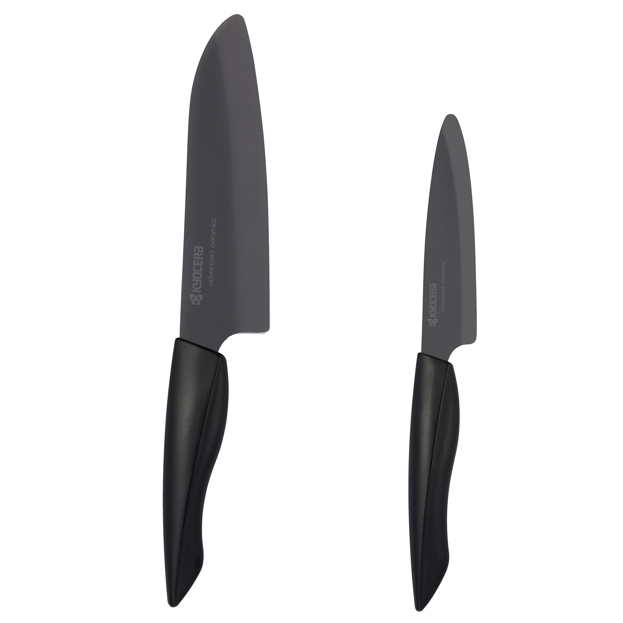 KYOCERA Geschenk-Set mit 2 SHIN BLACK Keramik-Messern