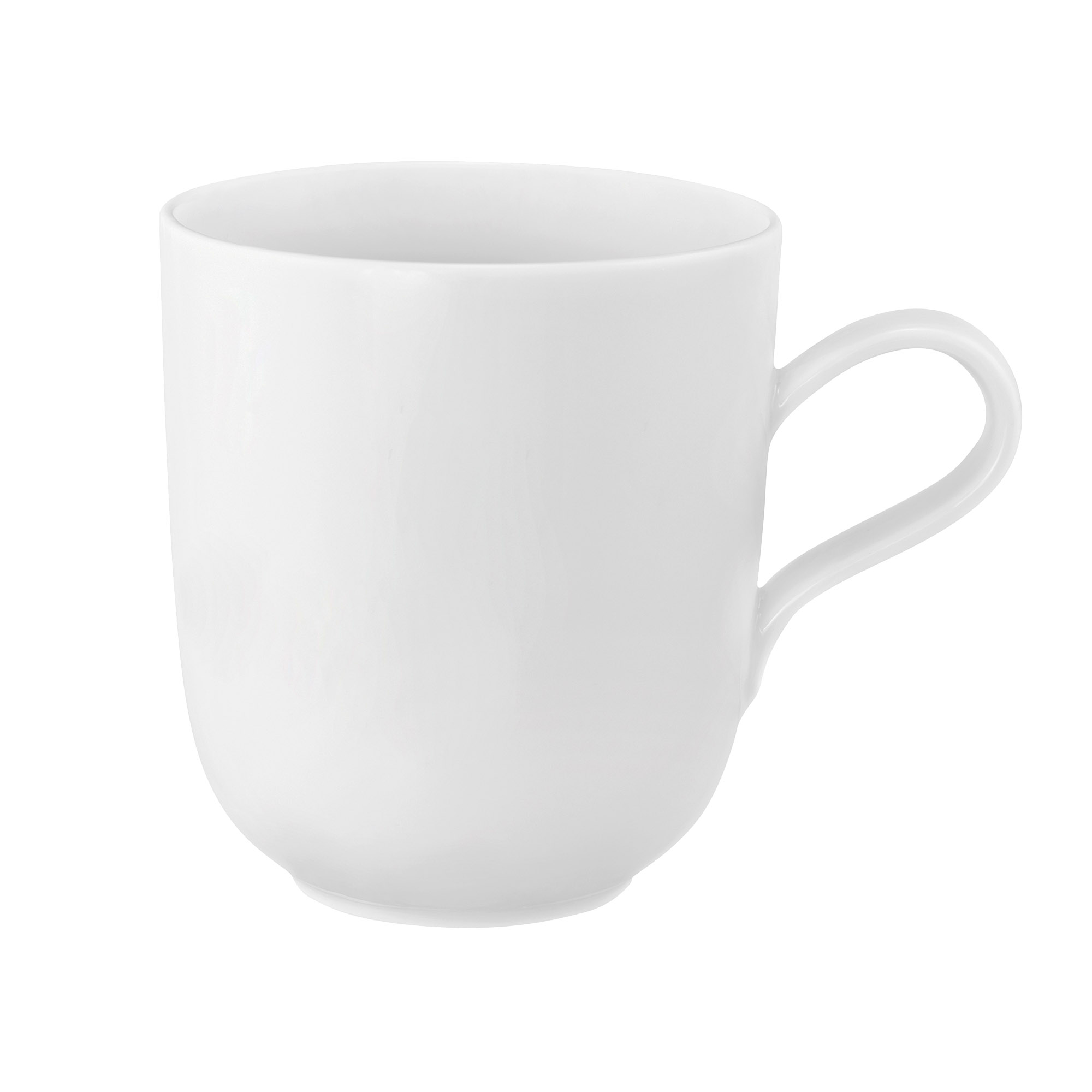 Seltmann Weiden LIBERTY weiß 003 uni Becher mit Henkel 0,4 Liter