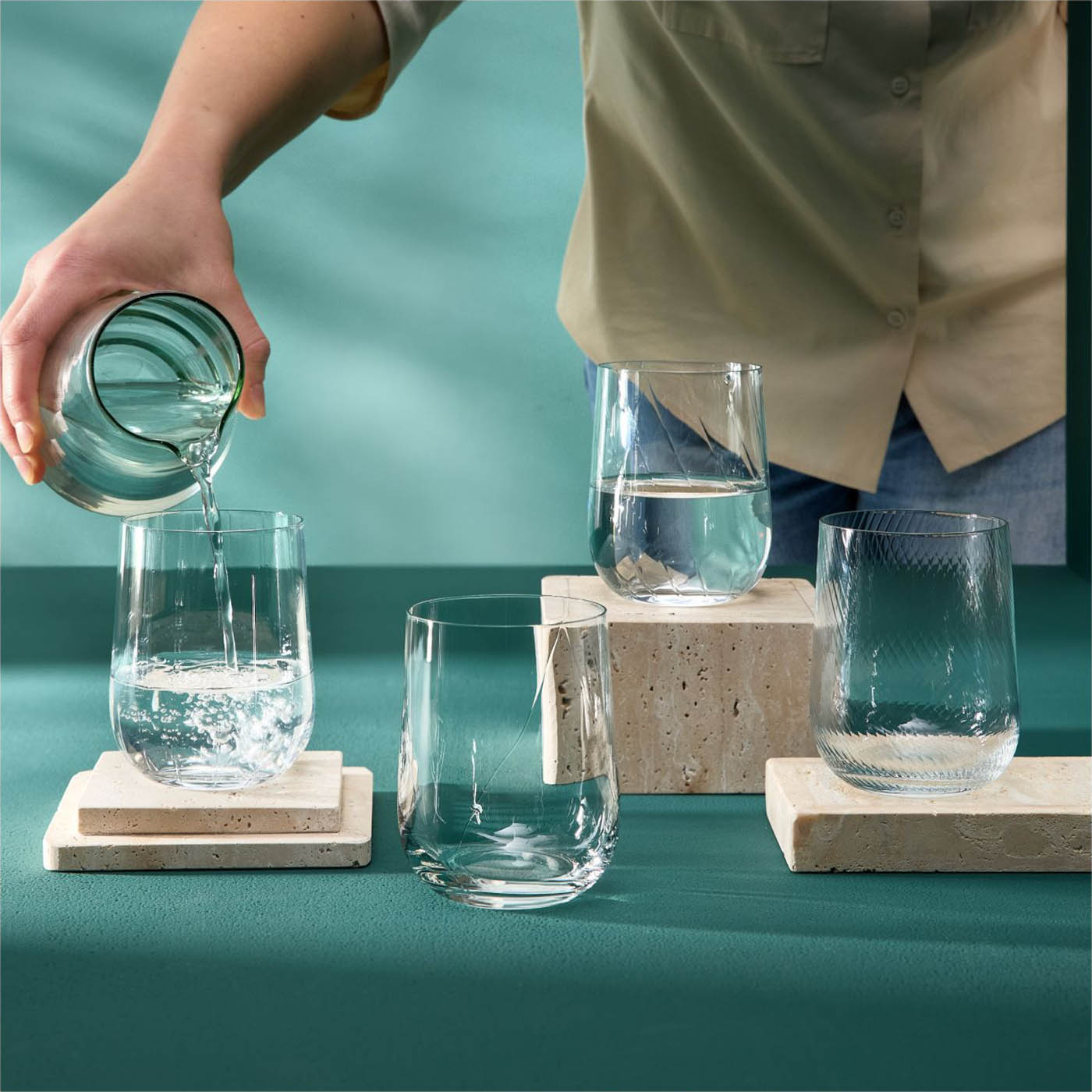 RITZENHOFF Wasserglas AMARI 380 ml 4 Gläser im Set