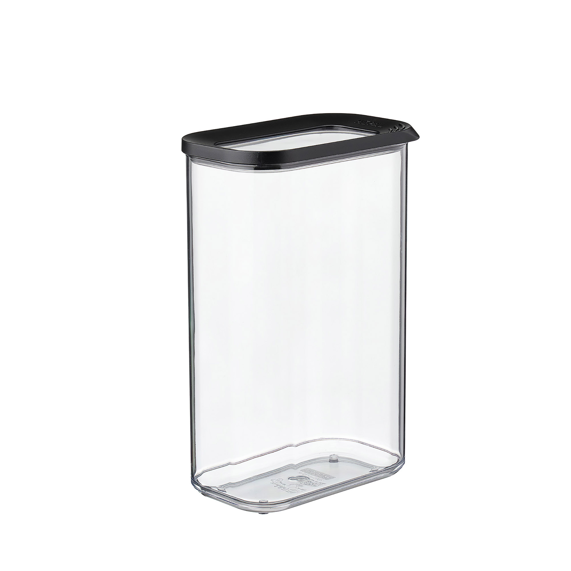 MEPAL Vorratsdose MODULA 2,0 Liter transparent schwarz