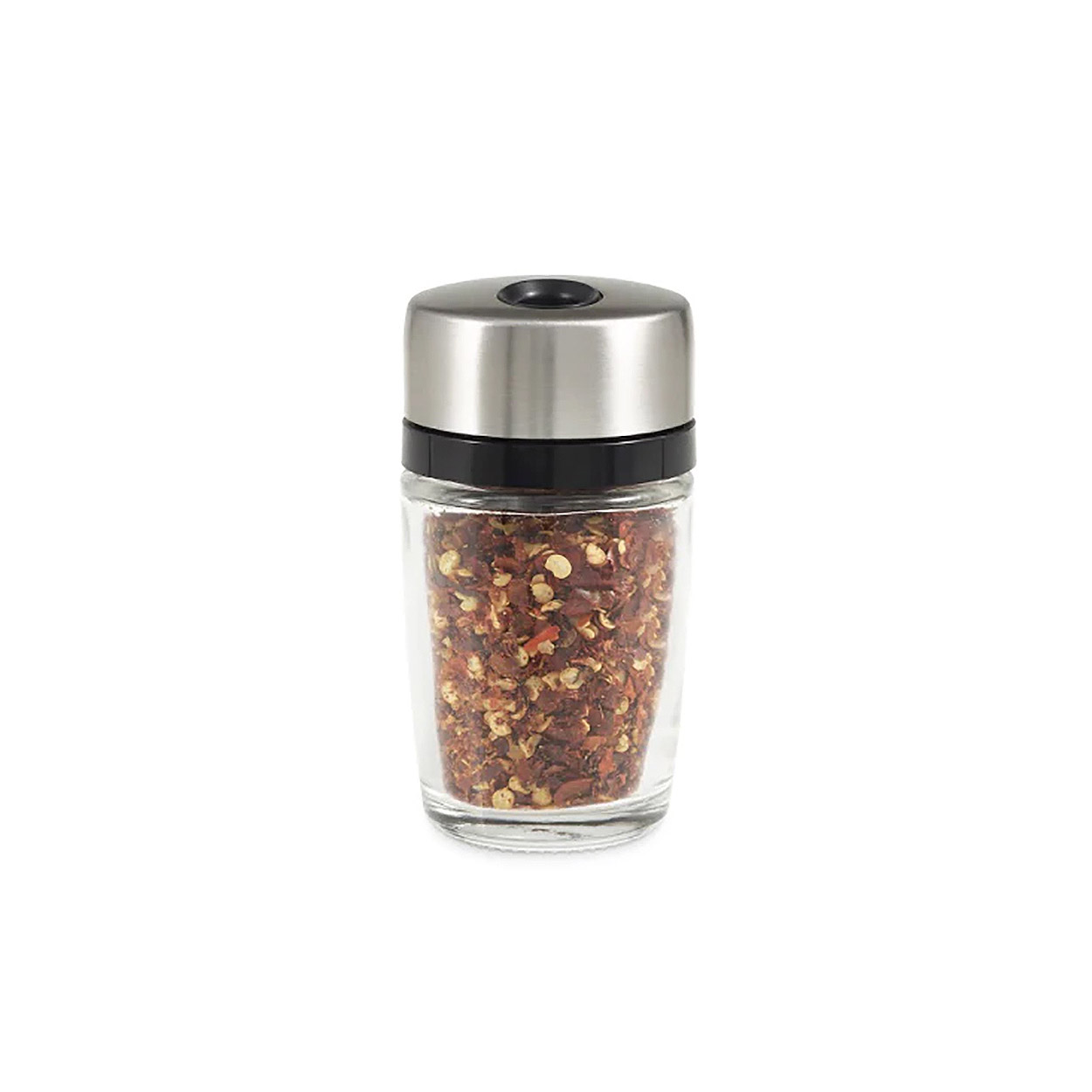 COLE & MASON spice shaker CAMBRIDGE glass with stainless steel lid unfilled