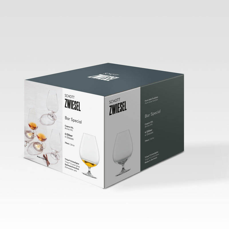 SCHOTT ZWIESEL BAR SPECIAL series Cognac glass XXL 4 pieces in a set Capacity 774 ml