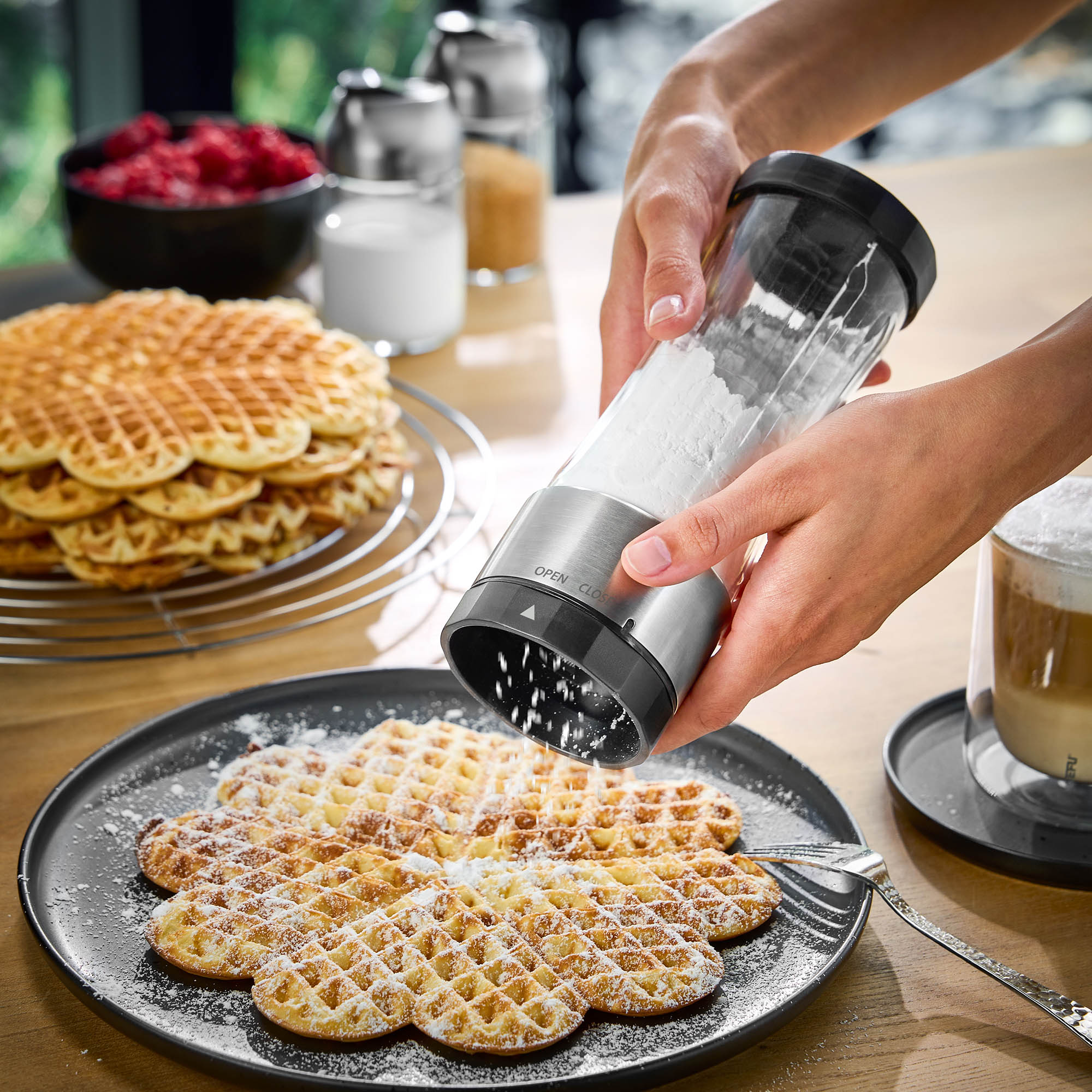 GEFU DISPENSO icing sugar grinder Cocoa shaker