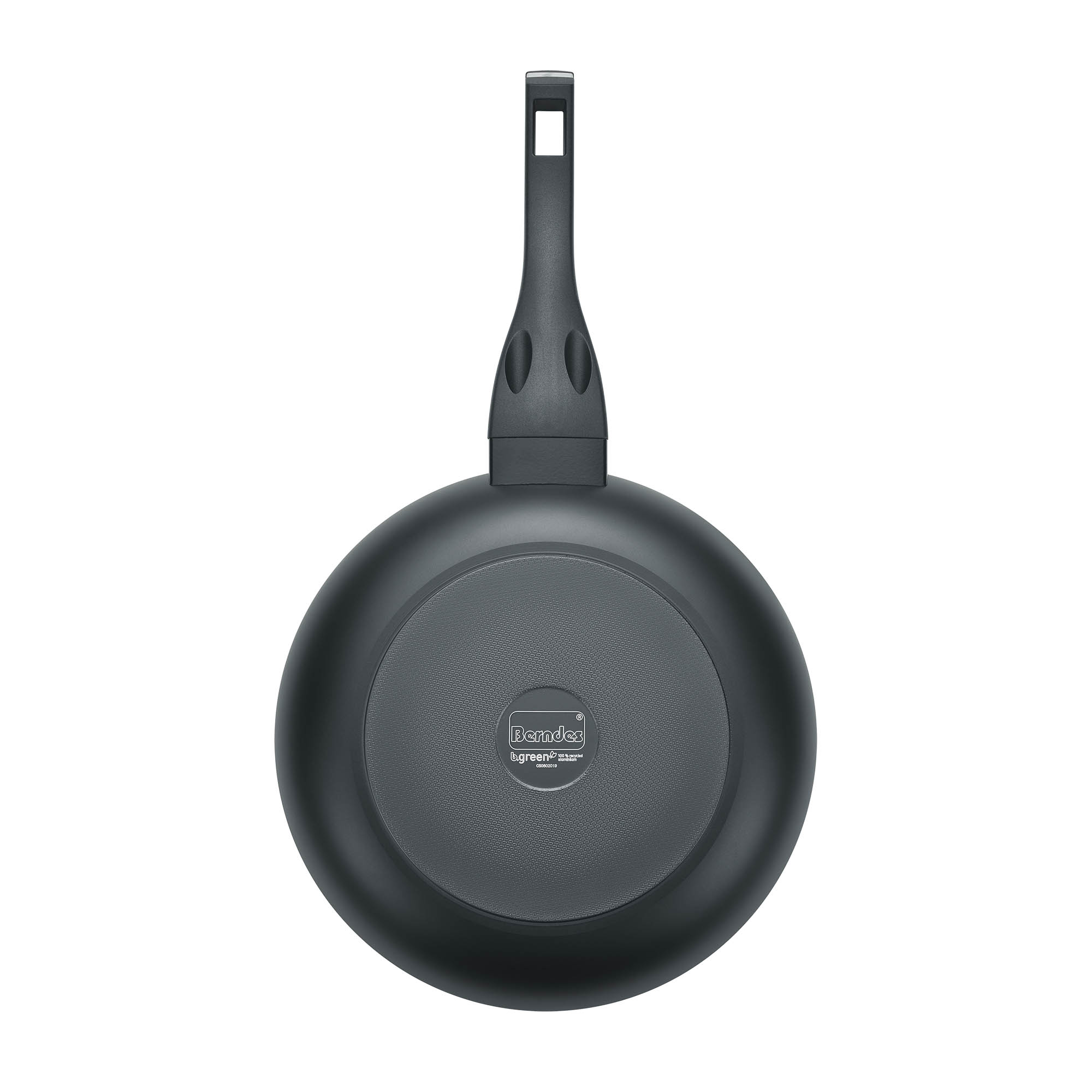 BERNDES B.GREEN ALU RECYCLED INDUCTION frying pan, 24 cm, with non-stick coating